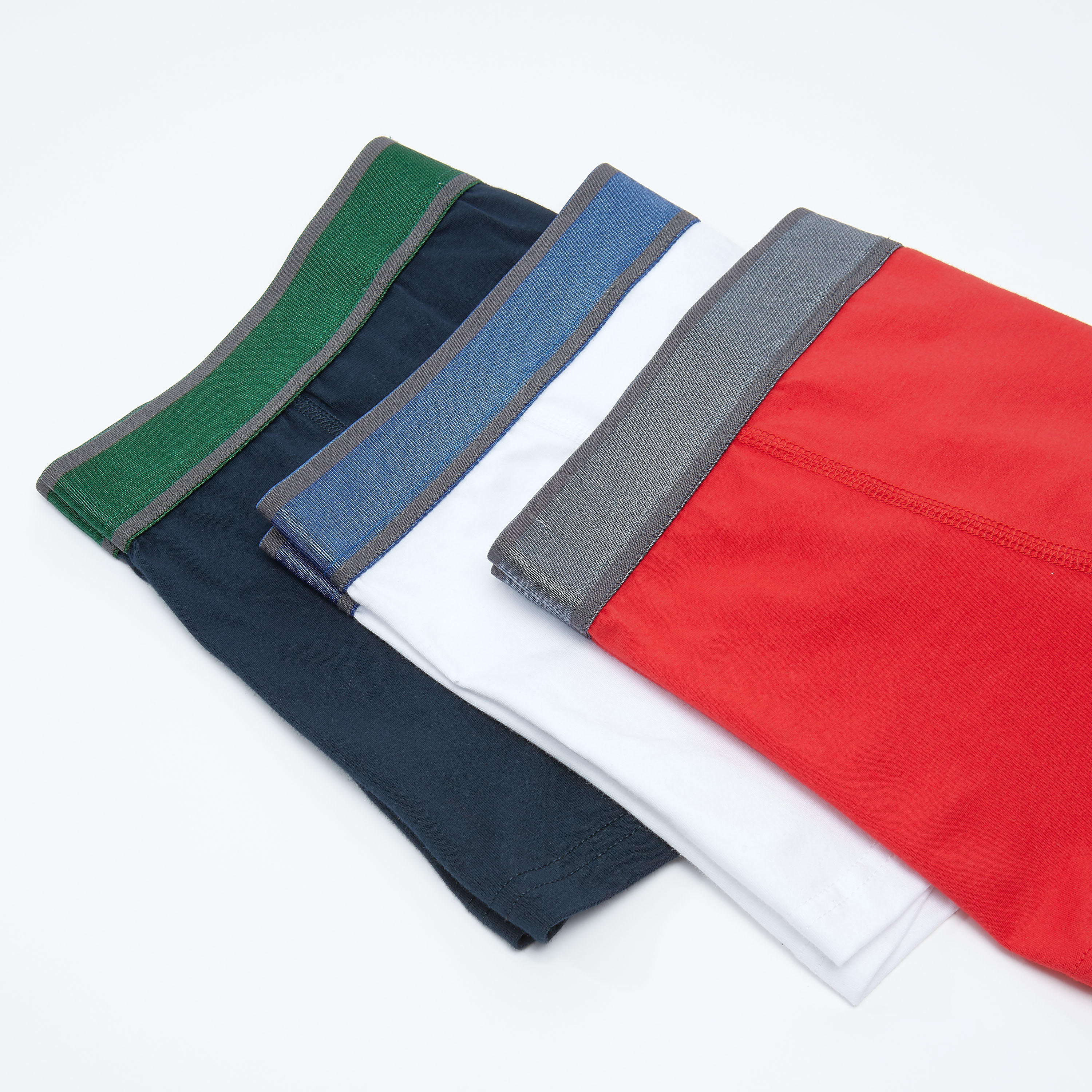 سراويل داخلية سادة بخصر مطّاطي عريض - طقم من 3 قطع-men-clothing-innerwear-underwear-image-3