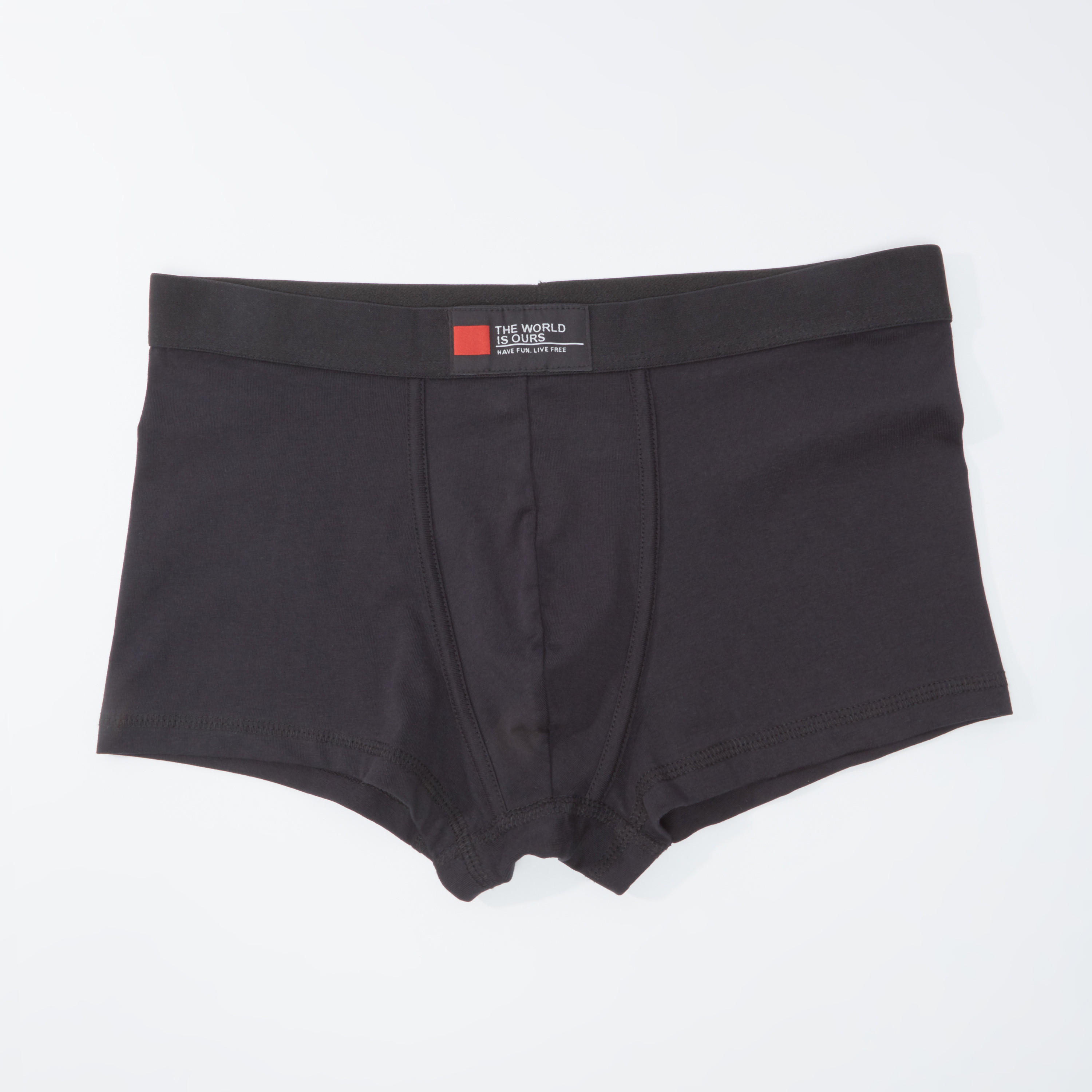 Set of 3 - Plain Briefs with Elasticised Waistband-men-clothing-innerwear-underwear-image-2