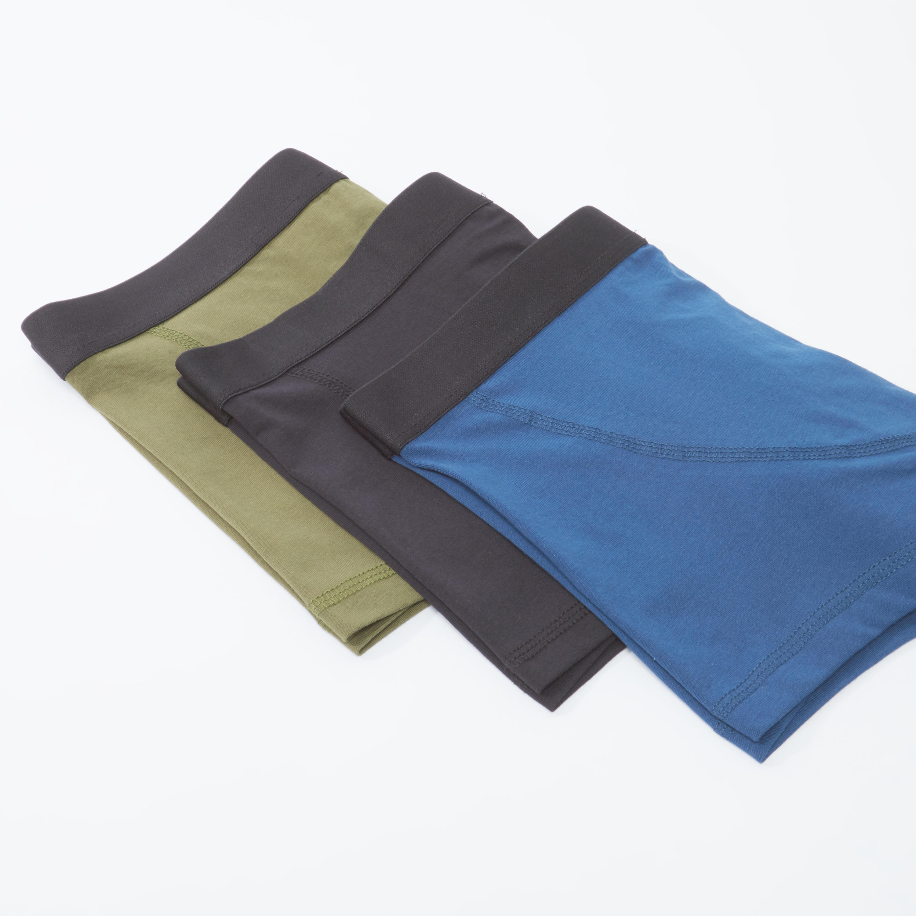 Set of 3 - Plain Briefs with Elasticised Waistband-men-clothing-innerwear-underwear-image-3