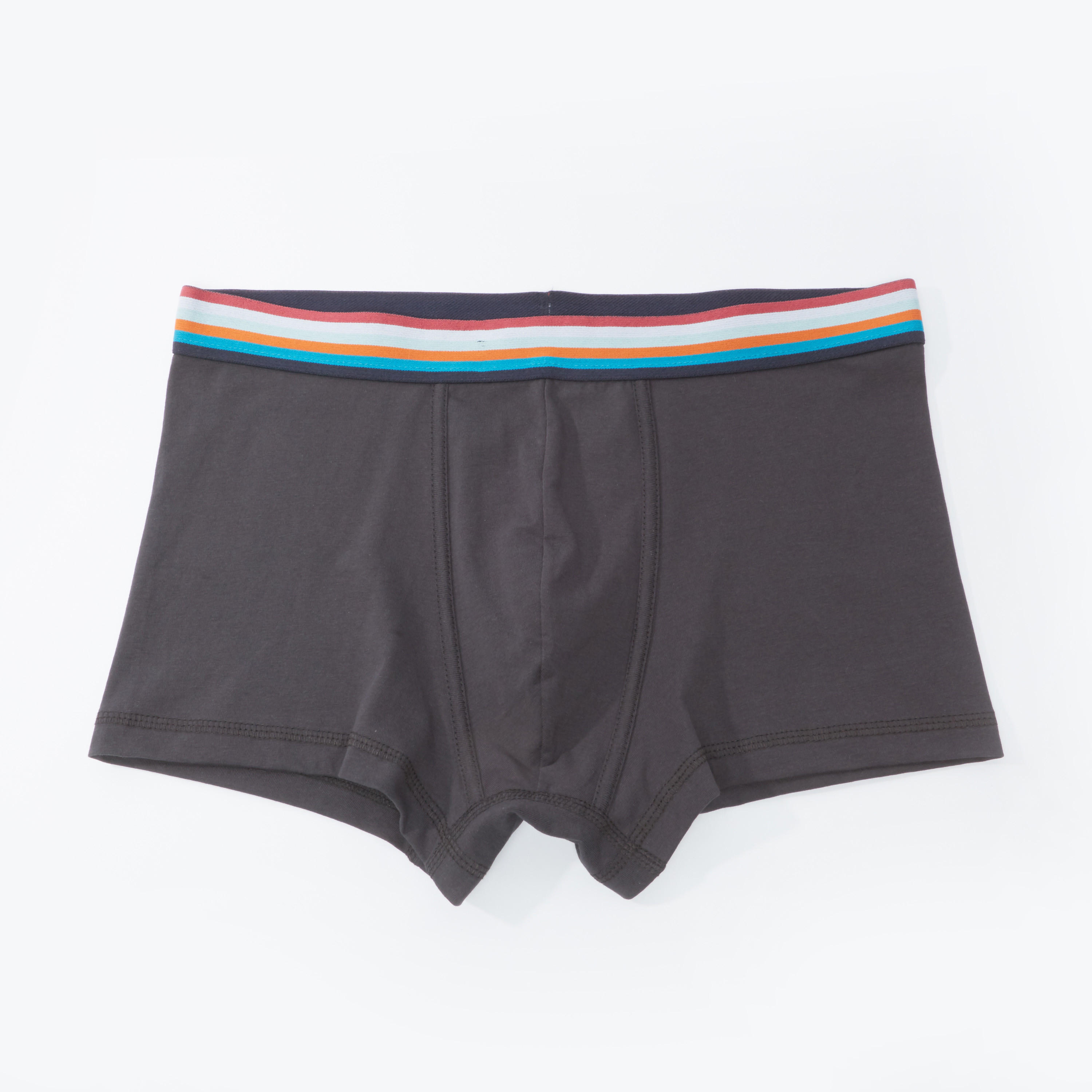 سراويل داخلية سادة بخصر مطّاطي مقلّم - طقم من 3 قطع-men-clothing-innerwear-underwear-image-2