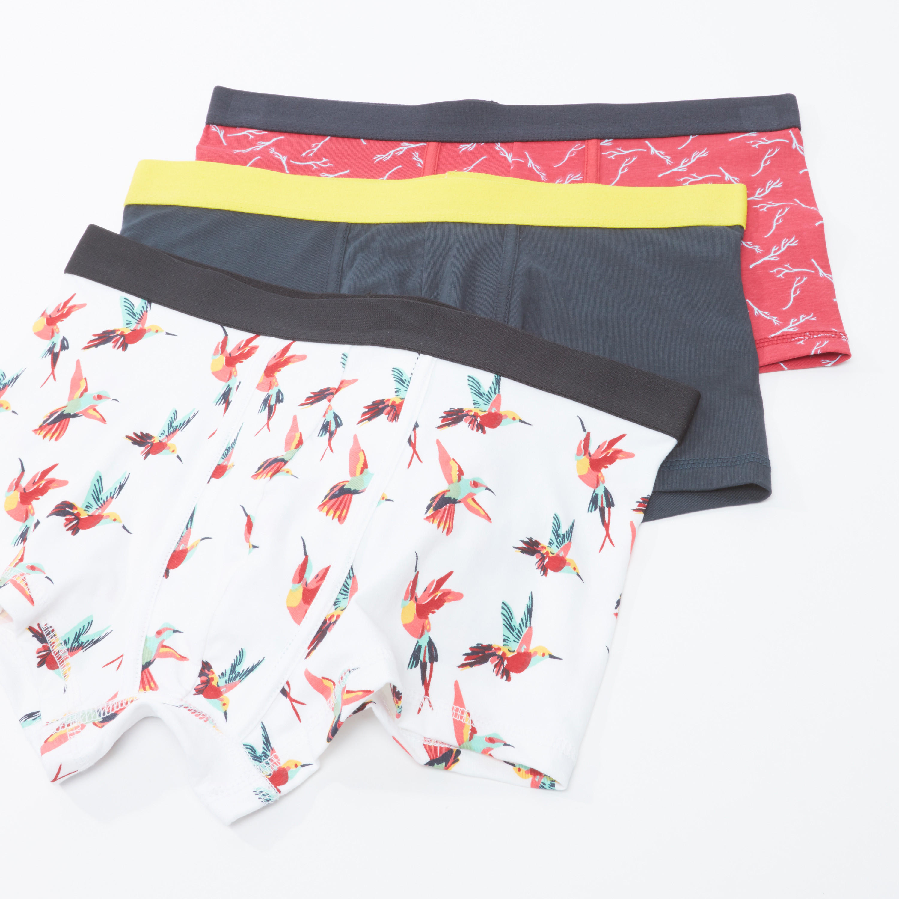سراويل داخلية متنوعة بخصر مطّاطي واسع - طقم من 3 قطع-men-clothing-innerwear-underwear-image-1