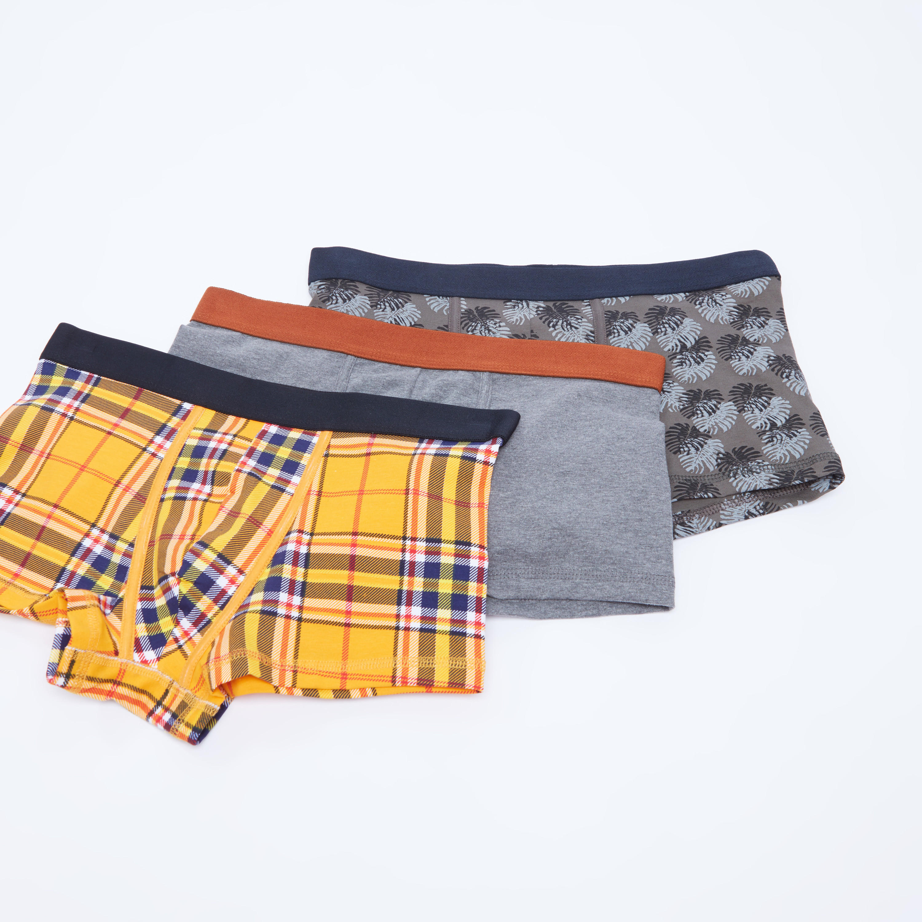 سراويل داخلية متنوعة بخصر مطّاطي عريض - طقم من 3 قطع-men-clothing-innerwear-underwear-image-3