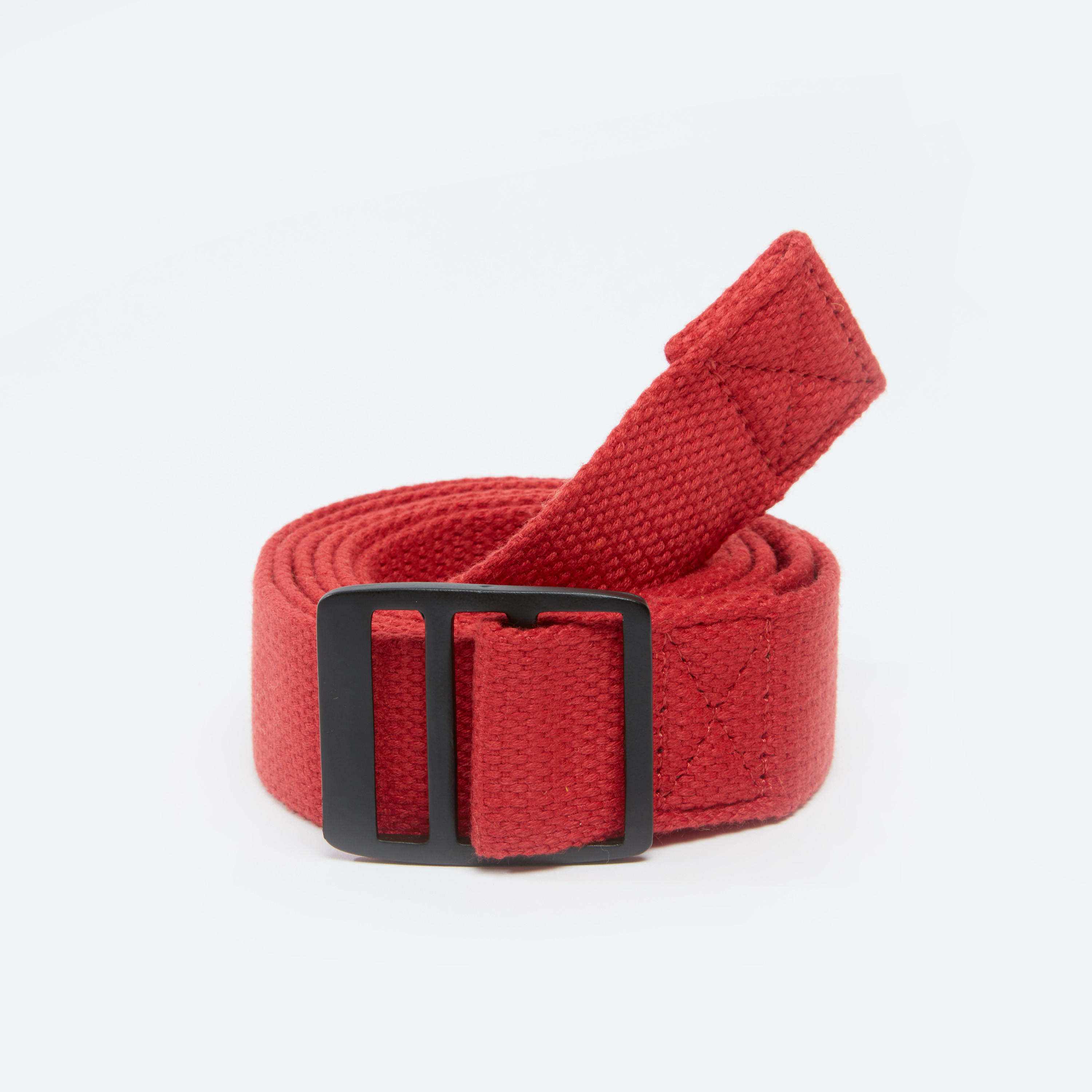 Textured Belt with Webbing Buckle-men-beltsandwallets-belts-image-1