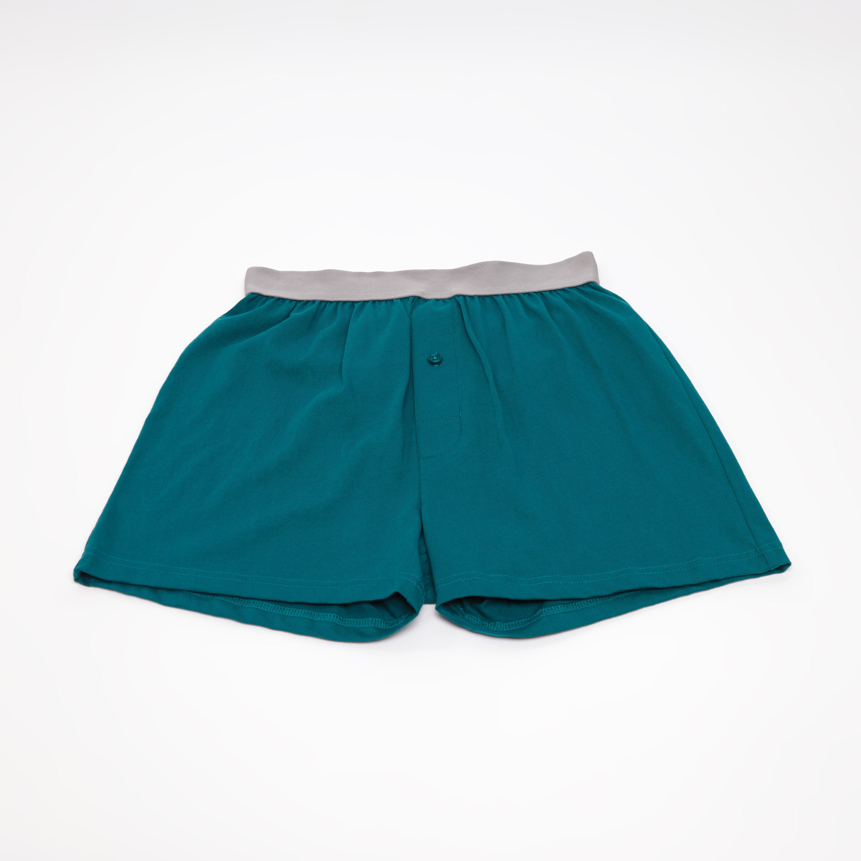 سراويل بوكسر سادة بخصر مطّاطي عريض - طقم من 3 قطع-men-clothing-innerwear-underwear-image-2