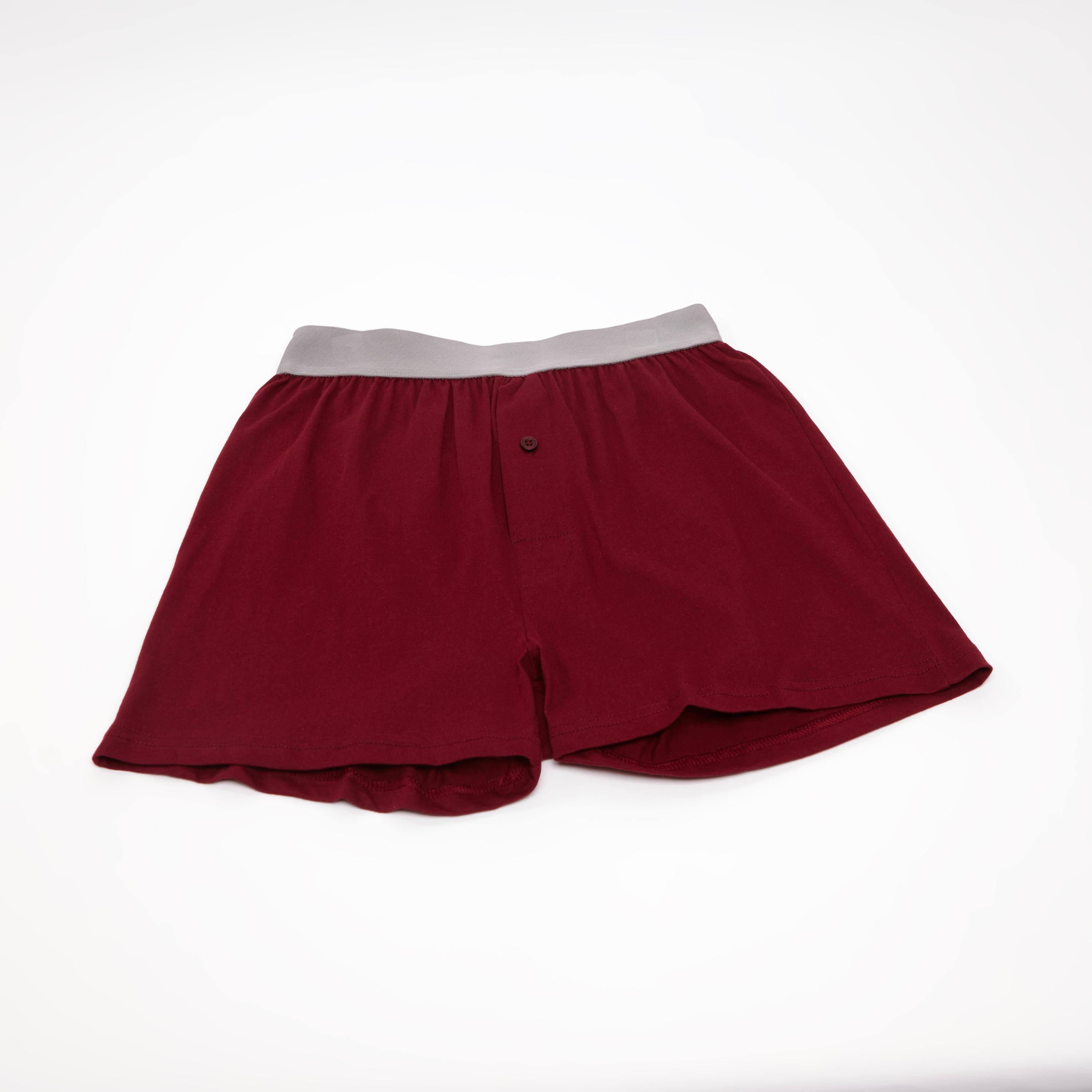 سراويل بوكسر سادة بخصر مطّاطي عريض - طقم من 3 قطع-men-clothing-innerwear-underwear-image-2
