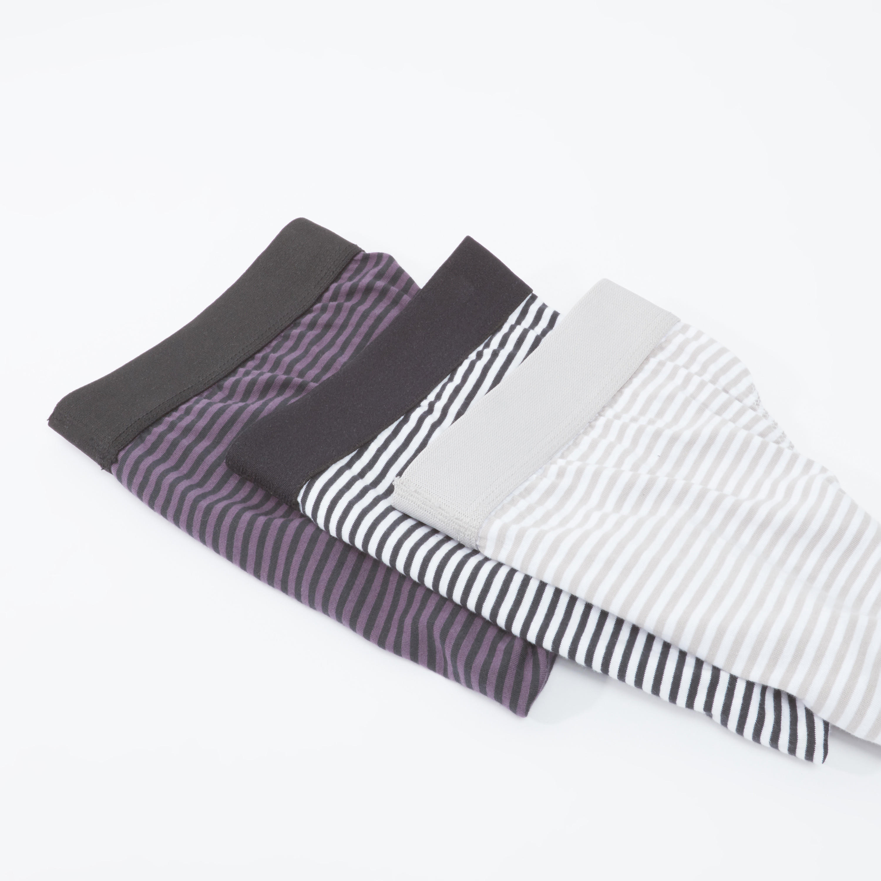 سراويل داخلية مقلّمة بخصر مطّاطي عريض - طقم من 3 قطع-men-clothing-innerwear-underwear-image-3