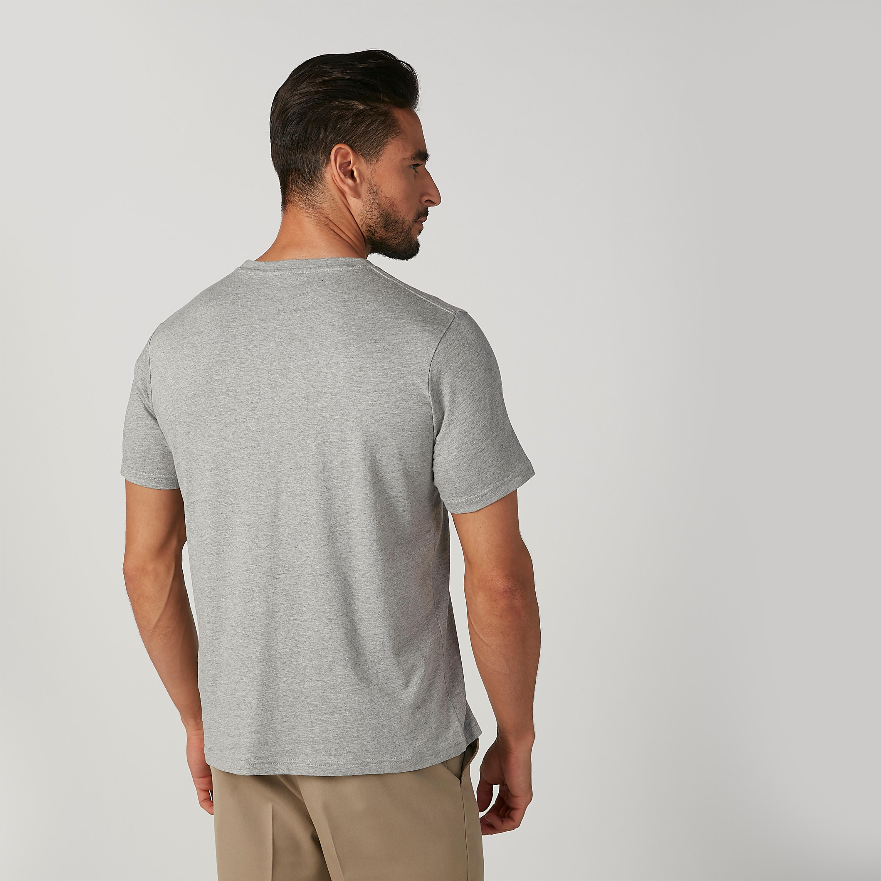 تيشيرت سادة بياقة مستديرة وأكمام قصيرة – طقم من قطعتين-men-clothing-tshirtsandpolos-tshirts-image-5