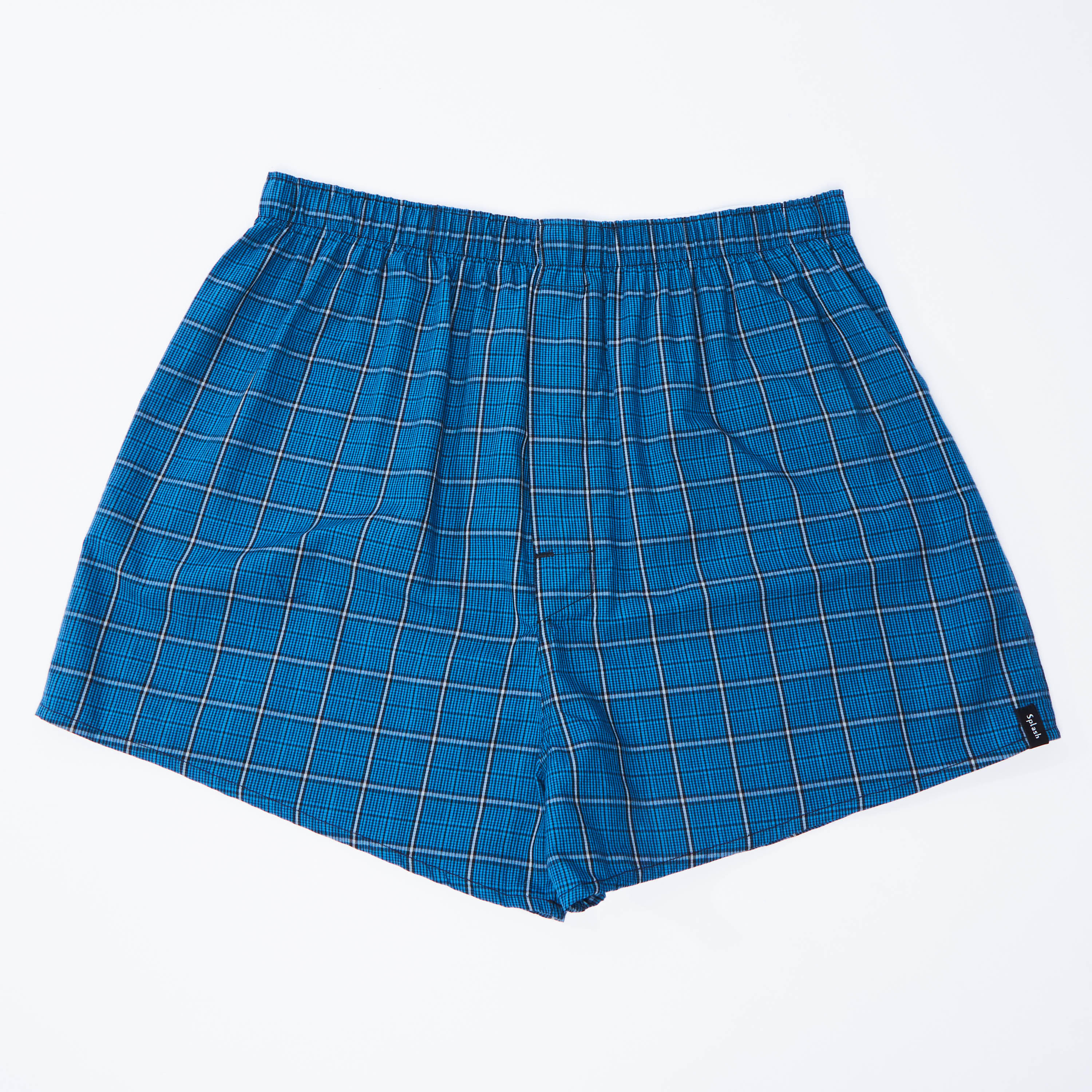 سراويل بوكسر كاروهات متنوعة بخصر مطّاطي - طقم من 3 قطع-men-clothing-innerwear-underwear-image-2