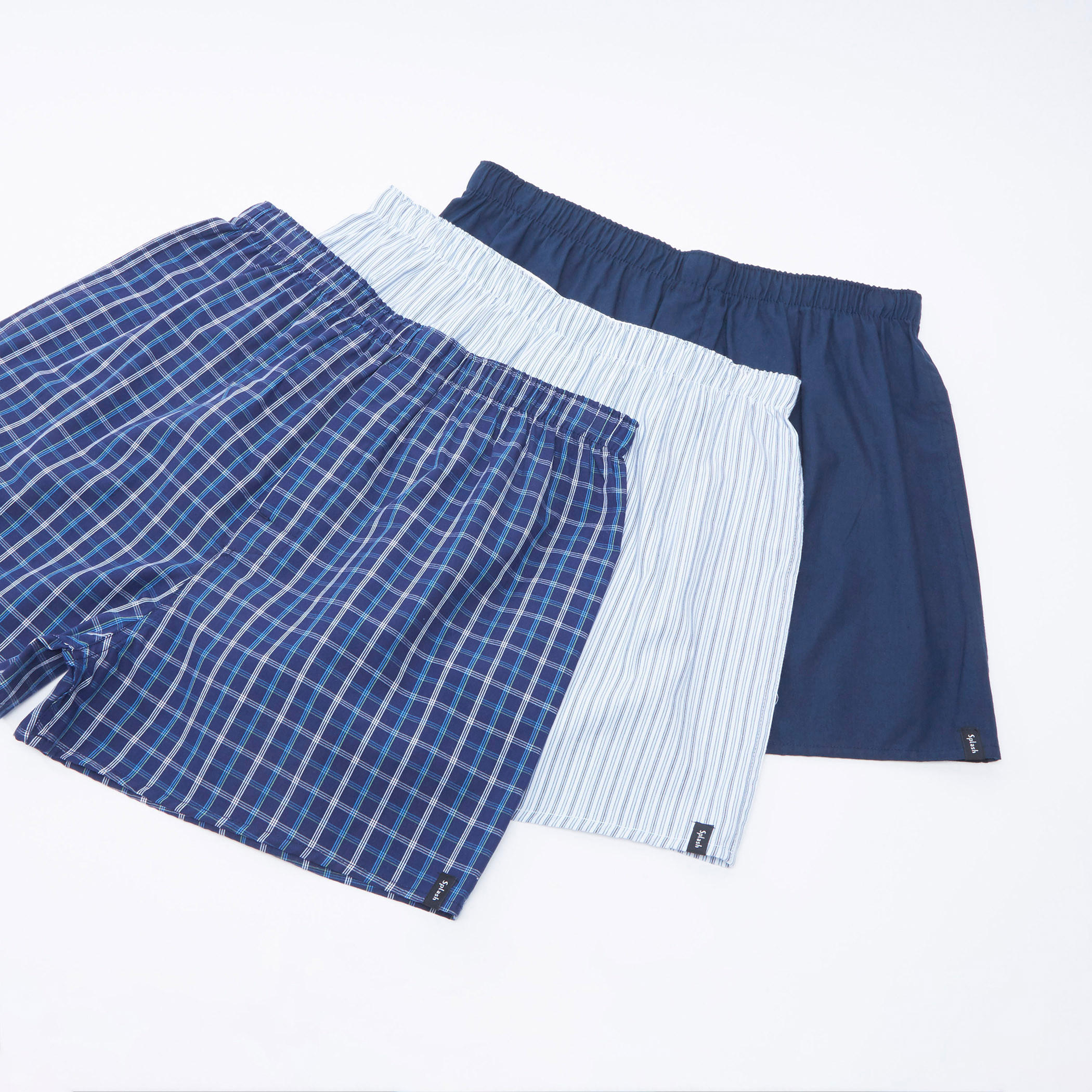 Set of 3 - Assorted Boxers with Elasticised Waistband-men-clothing-innerwear-underwear-image-1