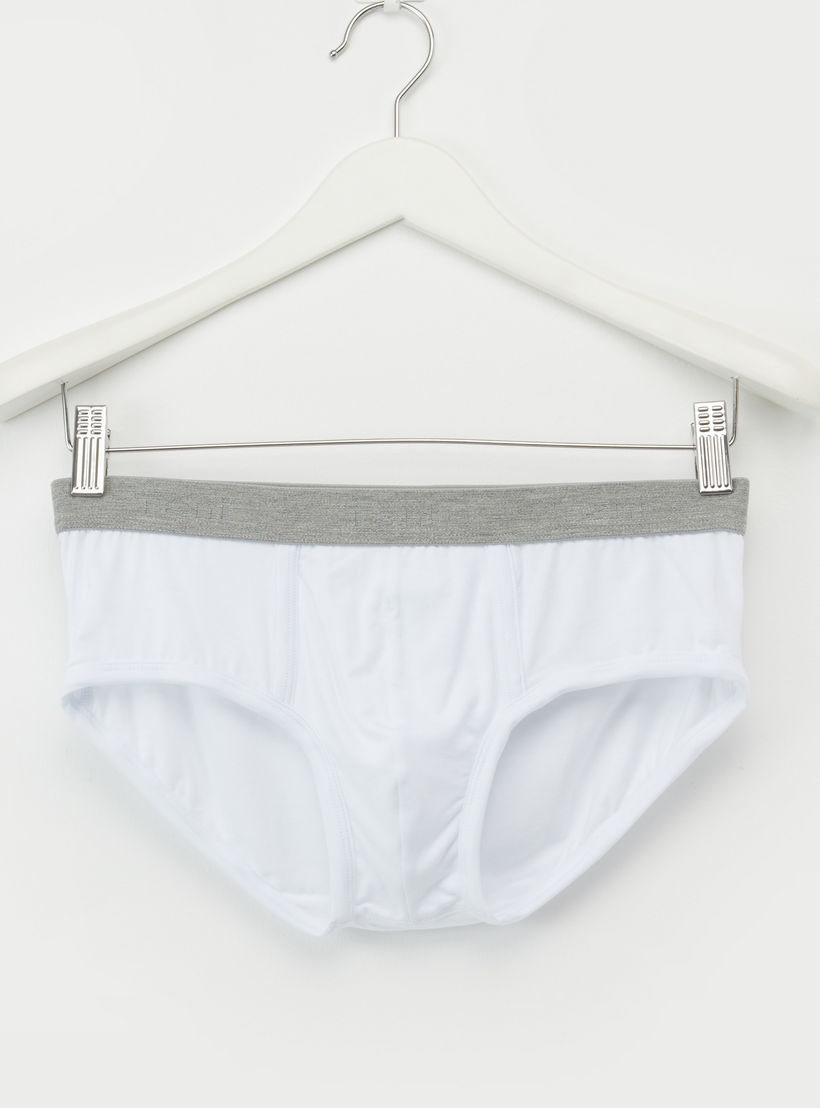 سراويل داخلية سادة بخصر مطّاطي عريض-men-clothing-innerwear-underwear-image-2