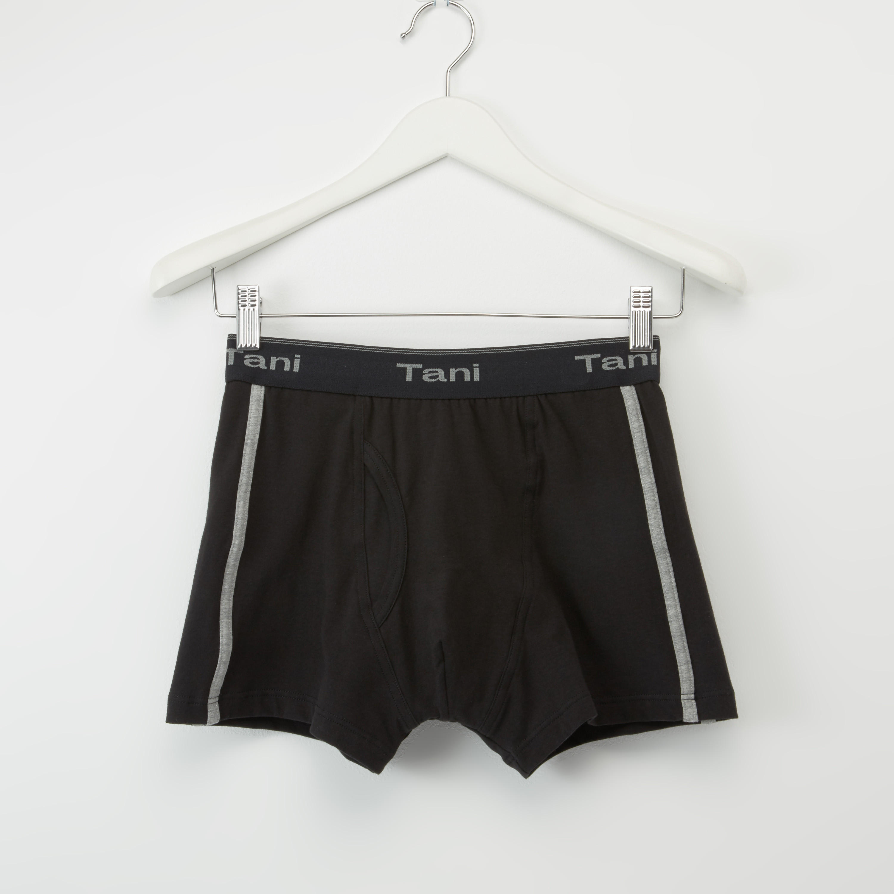 سراويل داخلية سادة بخصر مطّاطي عريض-men-clothing-innerwear-underwear-image-2
