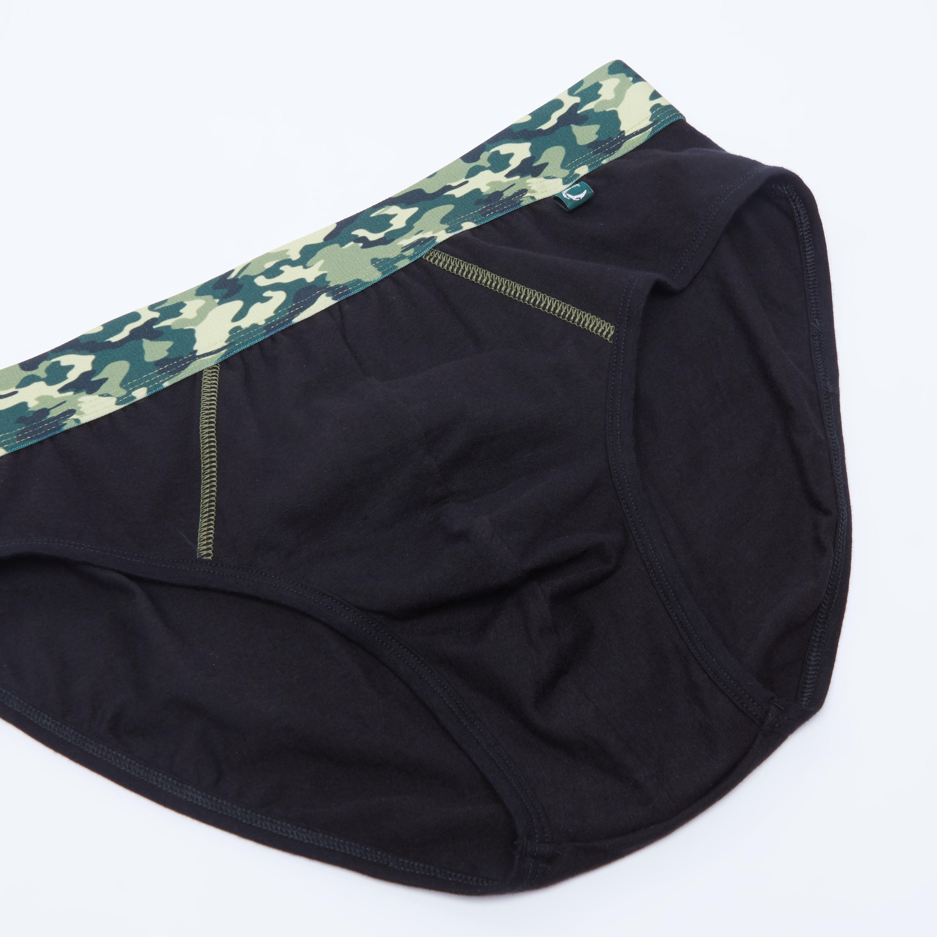 Plain Briefs with Printed Elasticised Waistband-men-clothing-innerwear-underwear-image-2