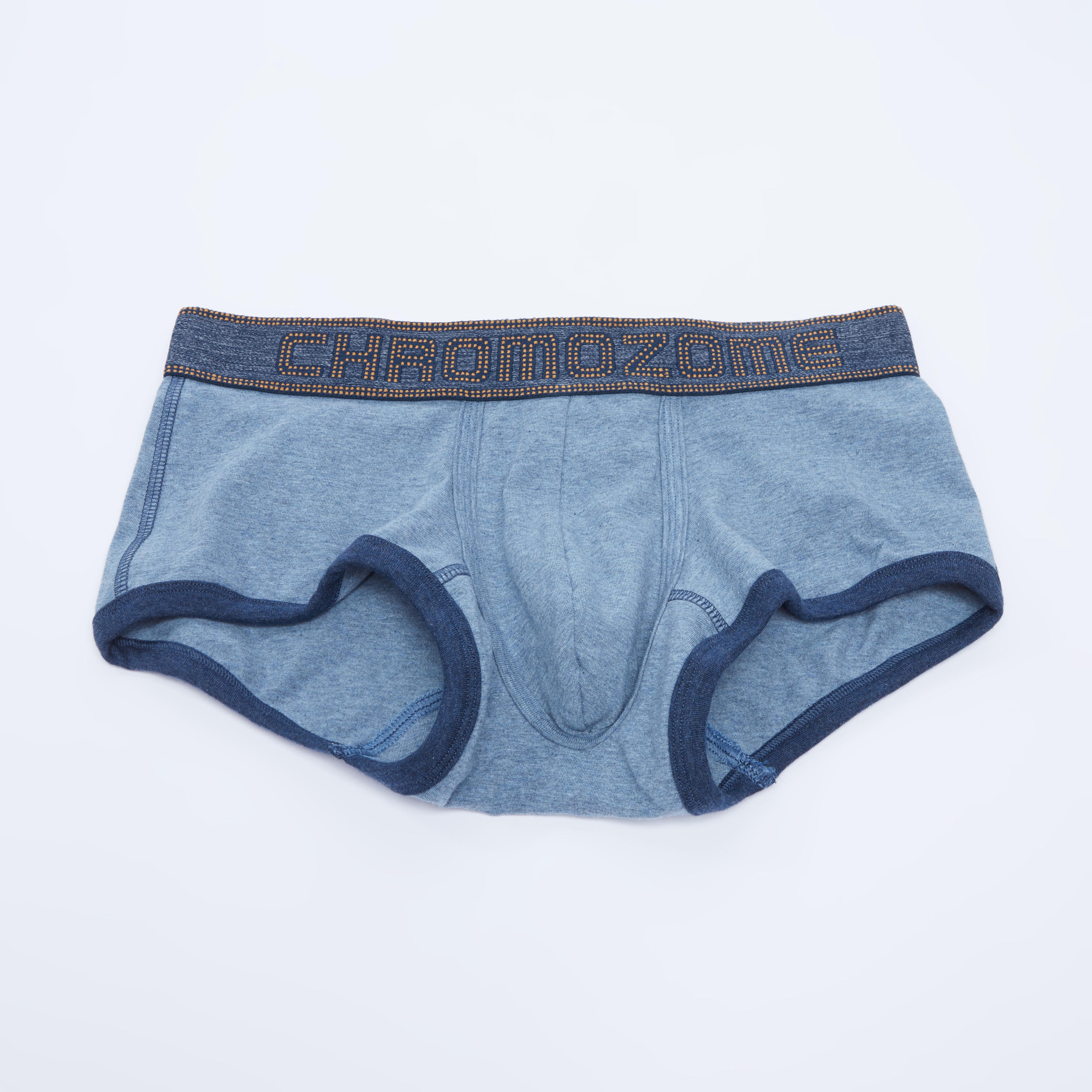 سراويل داخلية سادة بخصر مطّاطي بارز الملمس - طقم من قطعتين-men-clothing-innerwear-underwear-image-2