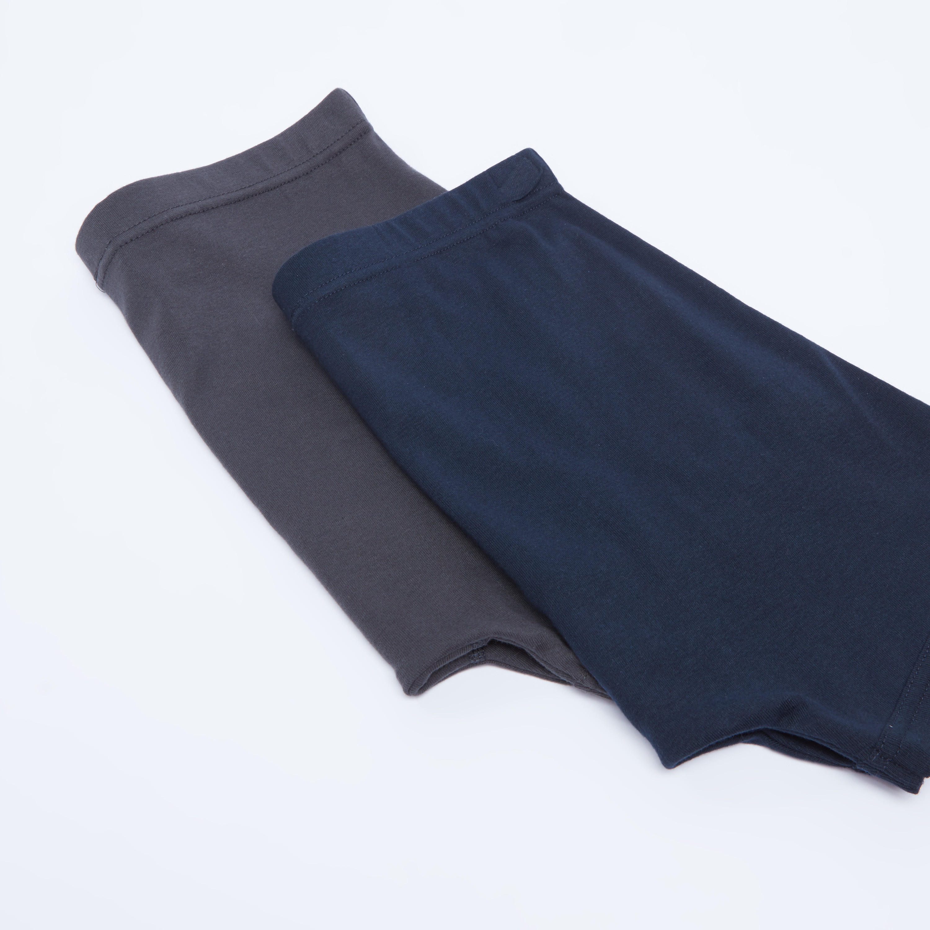 Set of 2 - Plain Trunks with Elasticised Waistband-men-clothing-innerwear-underwear-image-3