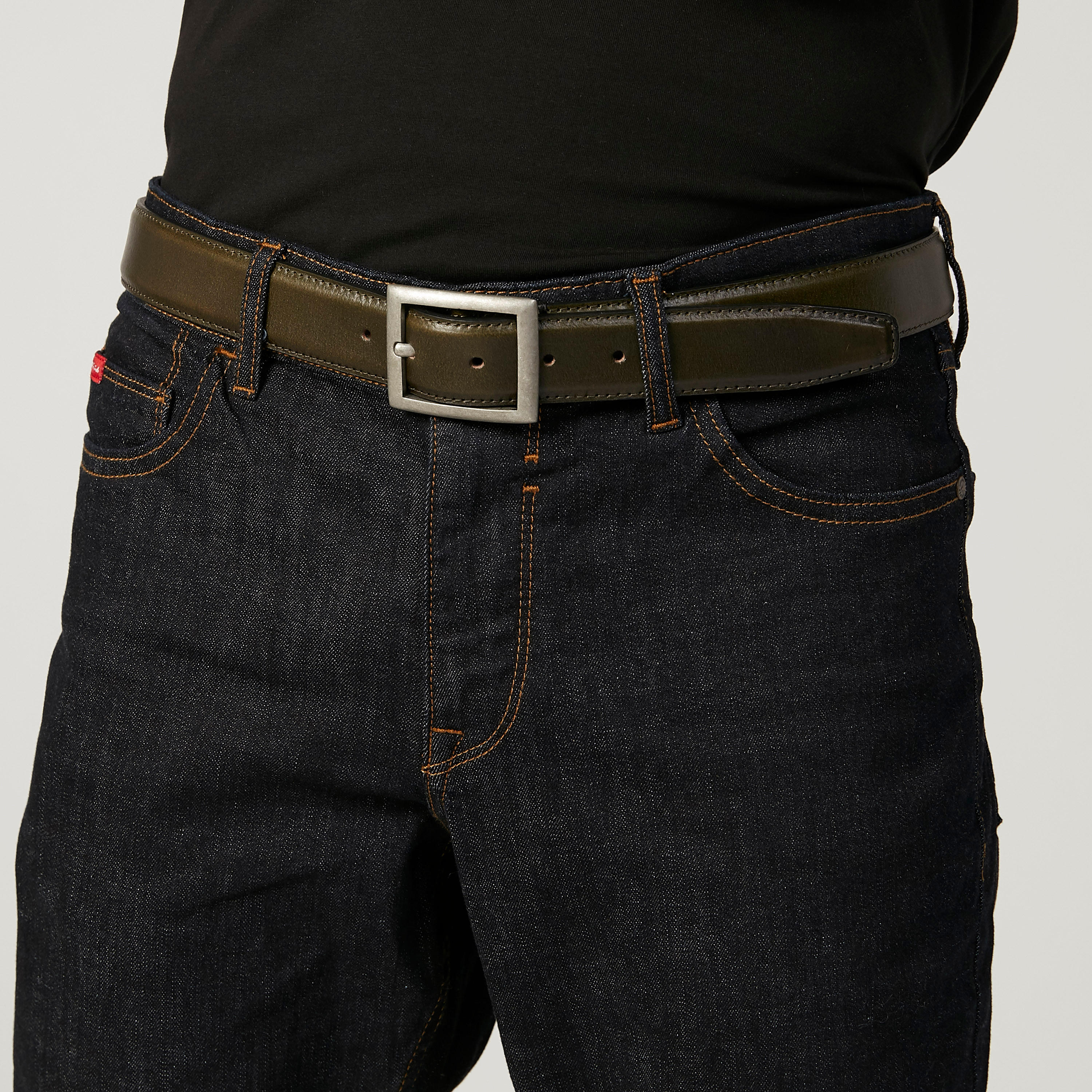 Textured Belt with Pin Buckle-men-beltsandwallets-belts-image-2