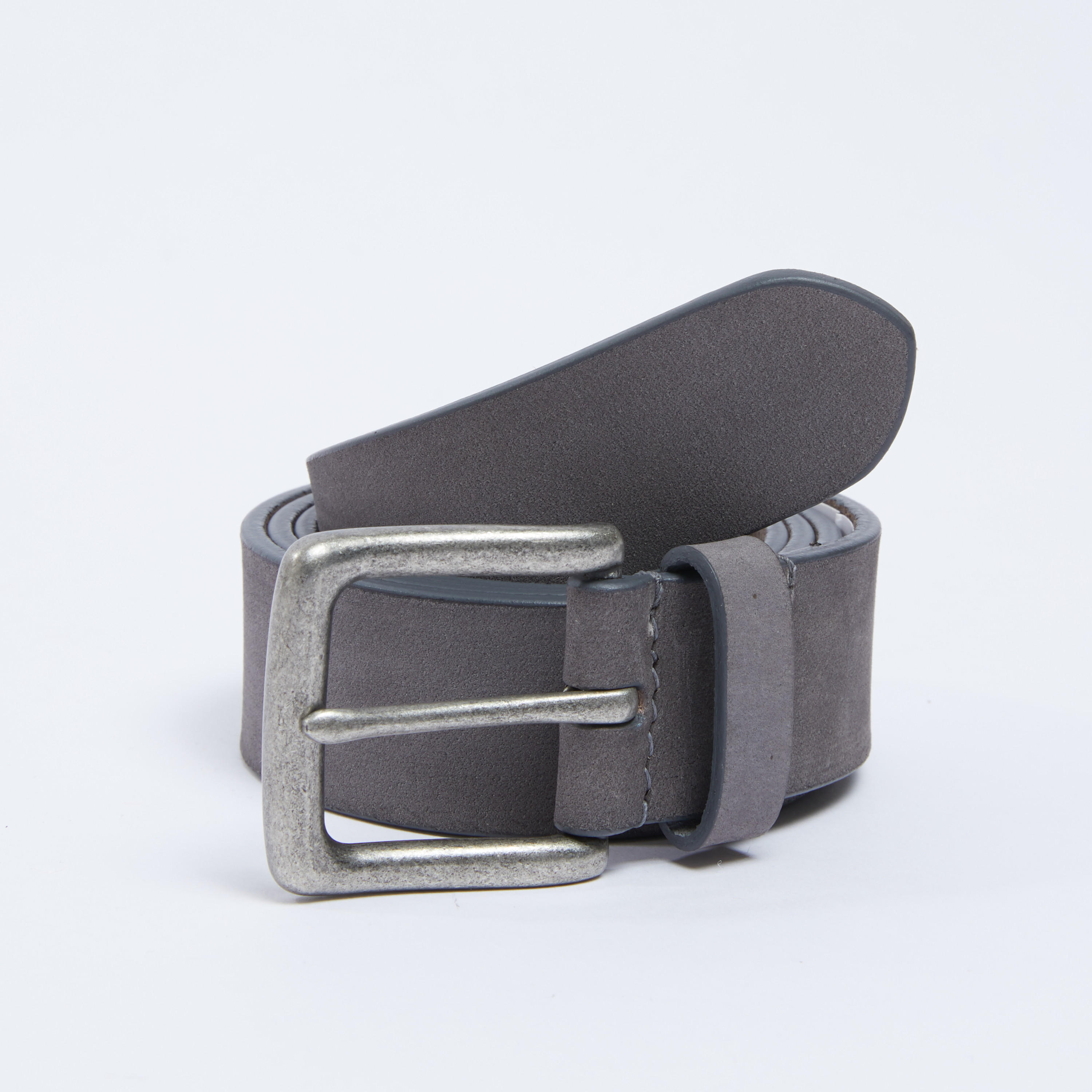حزام بارز الملمس بإبزيم إغلاق بدبوس-men-beltsandwallets-belts-image-1