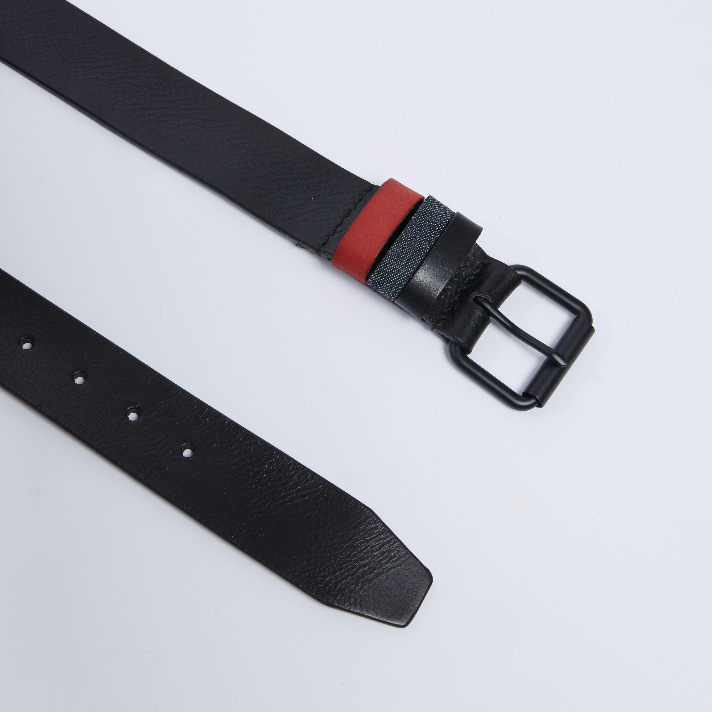 حزام سادة بإبزيم إغلاق بدبوس-men-beltsandwallets-belts-image-3