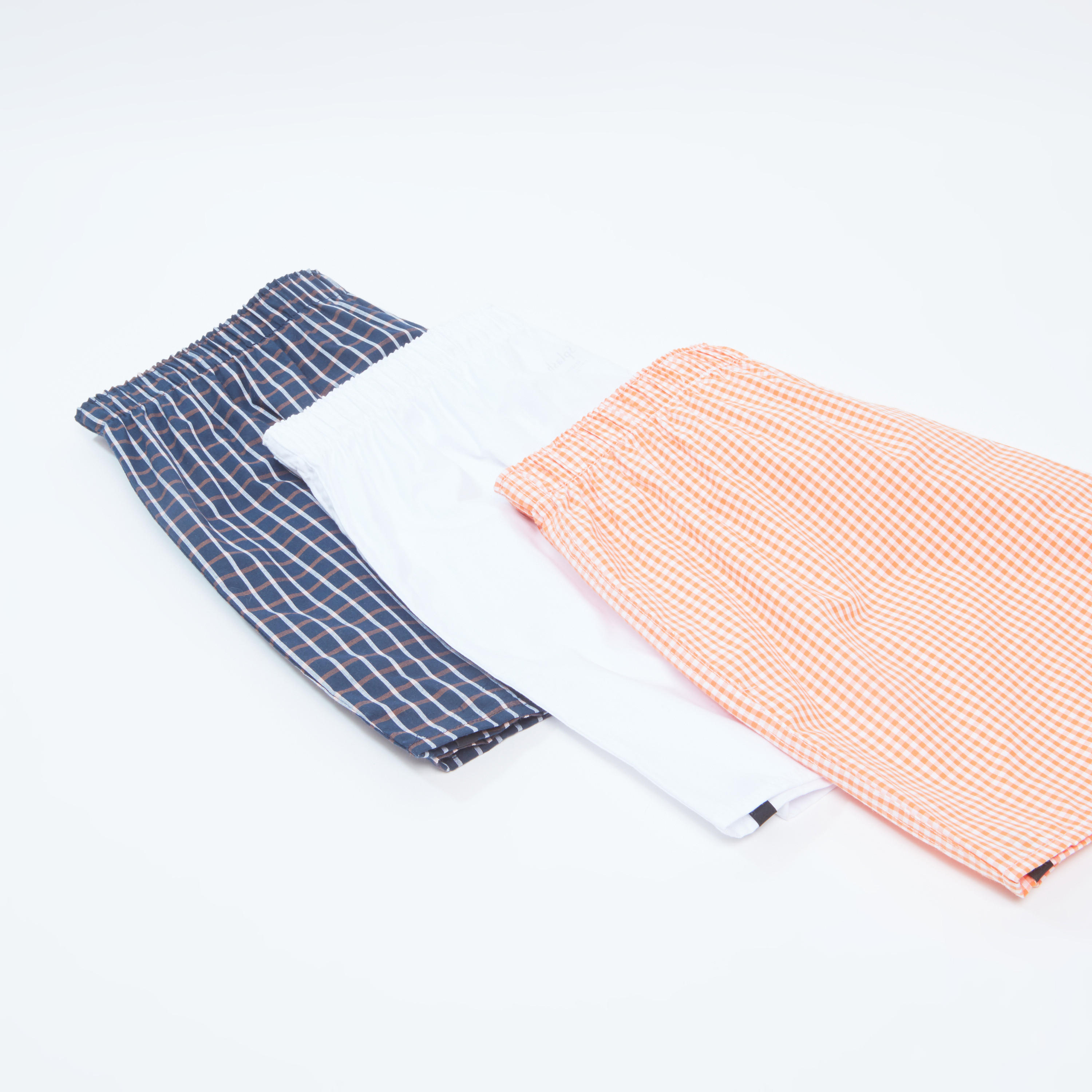 سراويل بوكسر متنوعة بخصر مطّاطي - طقم من 3 قطع-men-clothing-innerwear-underwear-image-3