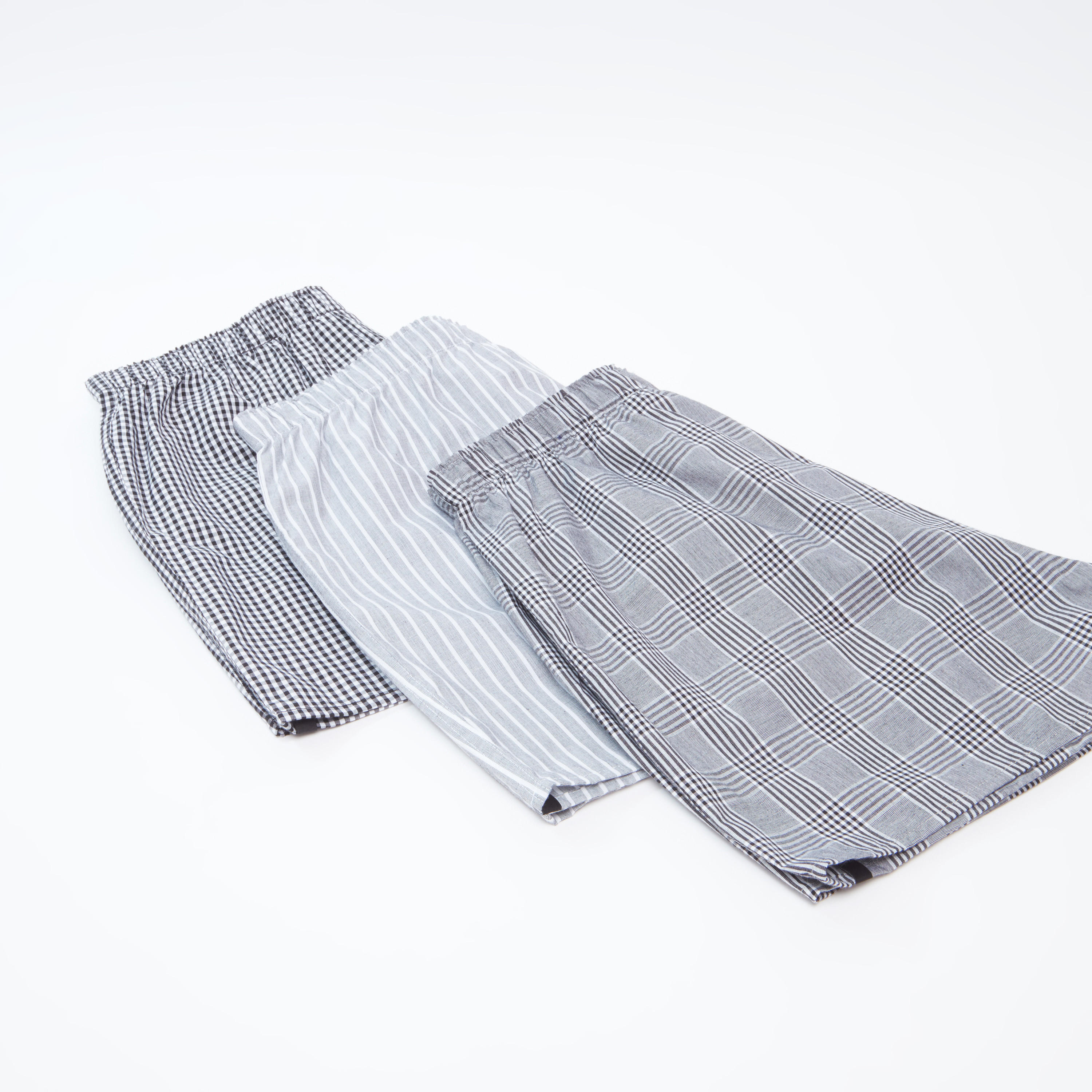 سراويل بوكسر بخصر مطّاطي وطبعات - طقم من 3 قطع-men-clothing-innerwear-underwear-image-3
