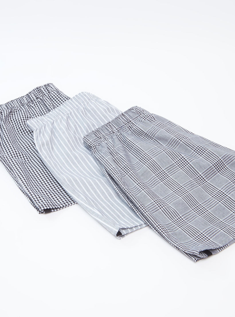 سراويل بوكسر بخصر مطّاطي وطبعات - طقم من 3 قطع-men-clothing-innerwear-underwear-image-3