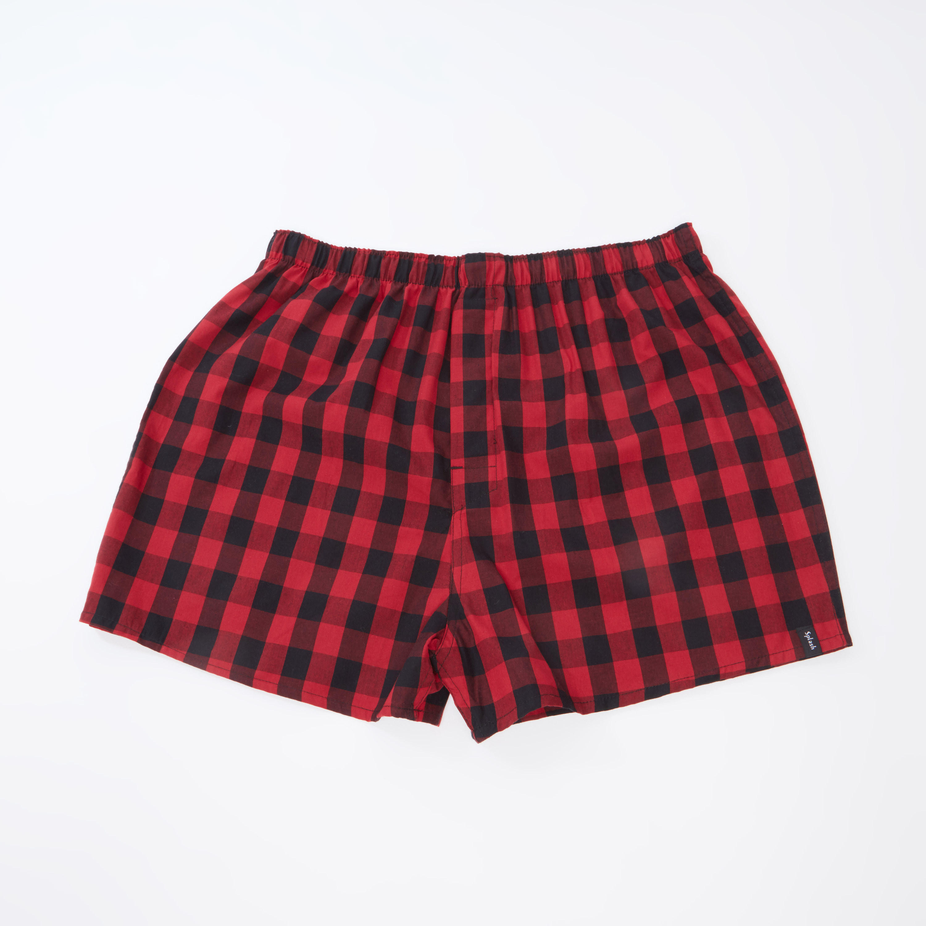 سراويل بوكسر كاروهات بخصر مطّاطي - طقم من 3 قطع-men-clothing-innerwear-underwear-image-2