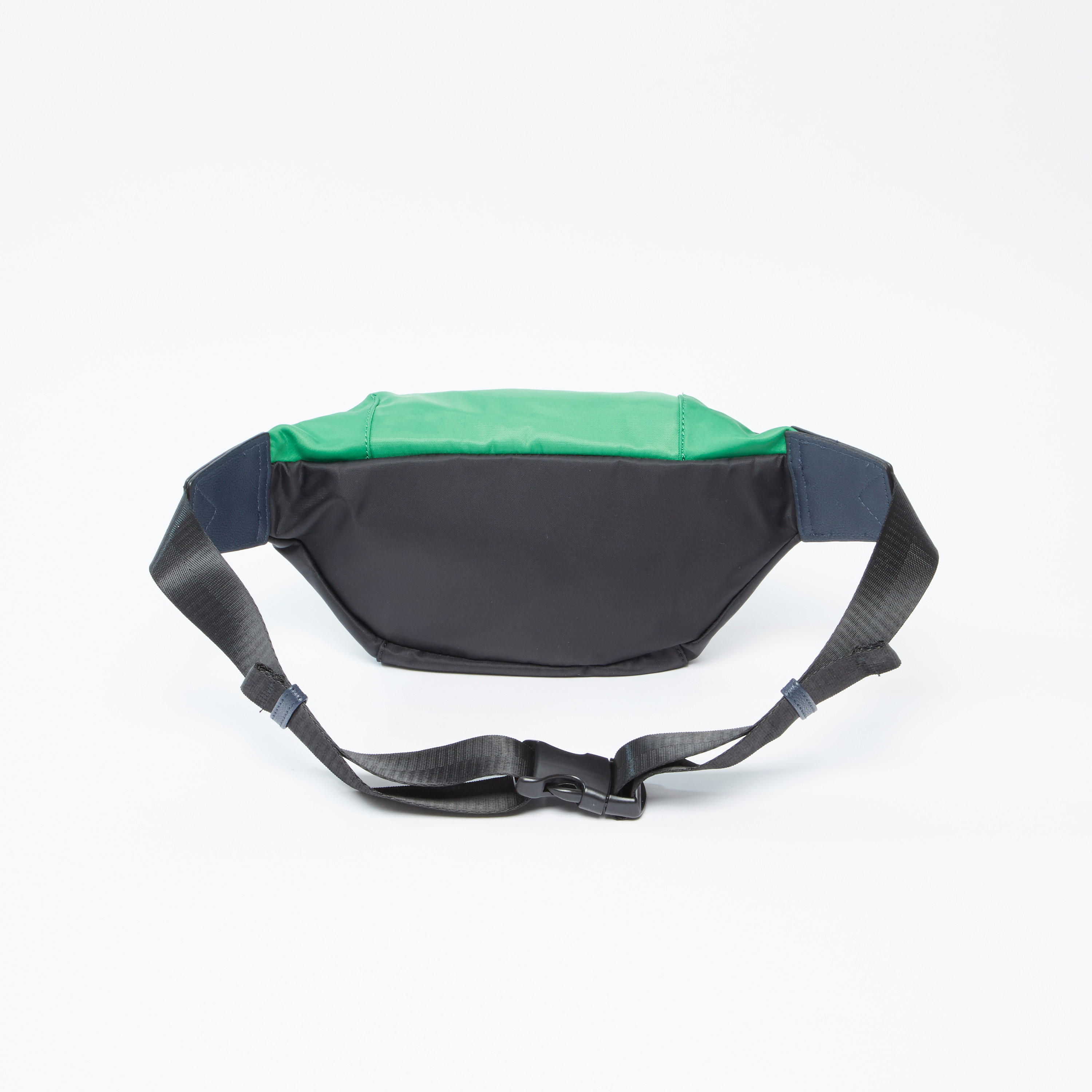 Textured Fanny Pack with Adjustable Strap and Buckle Closure-men-bags-image-3