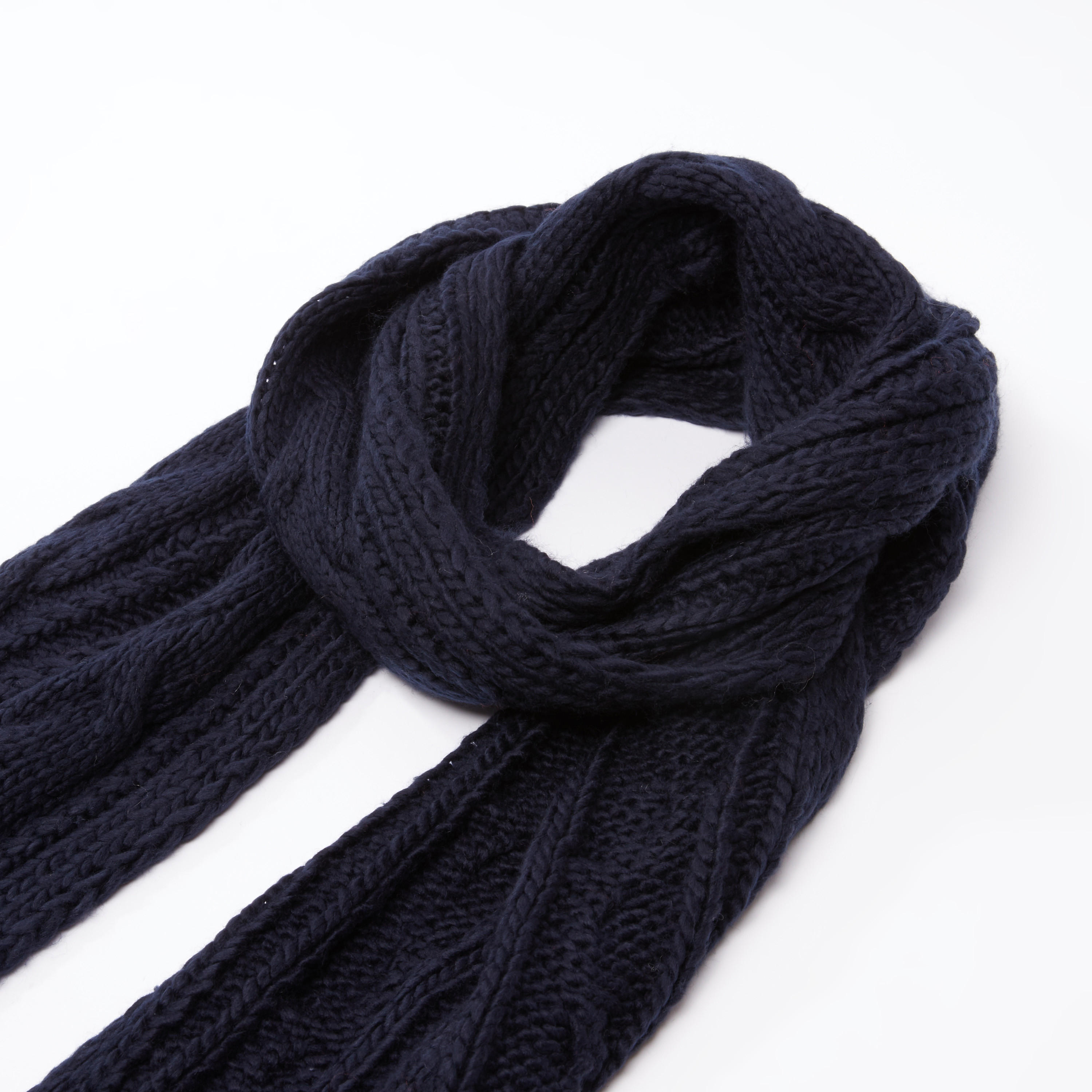 Textured Scarf with Tassels-men-scarvesandgloves-image-1
