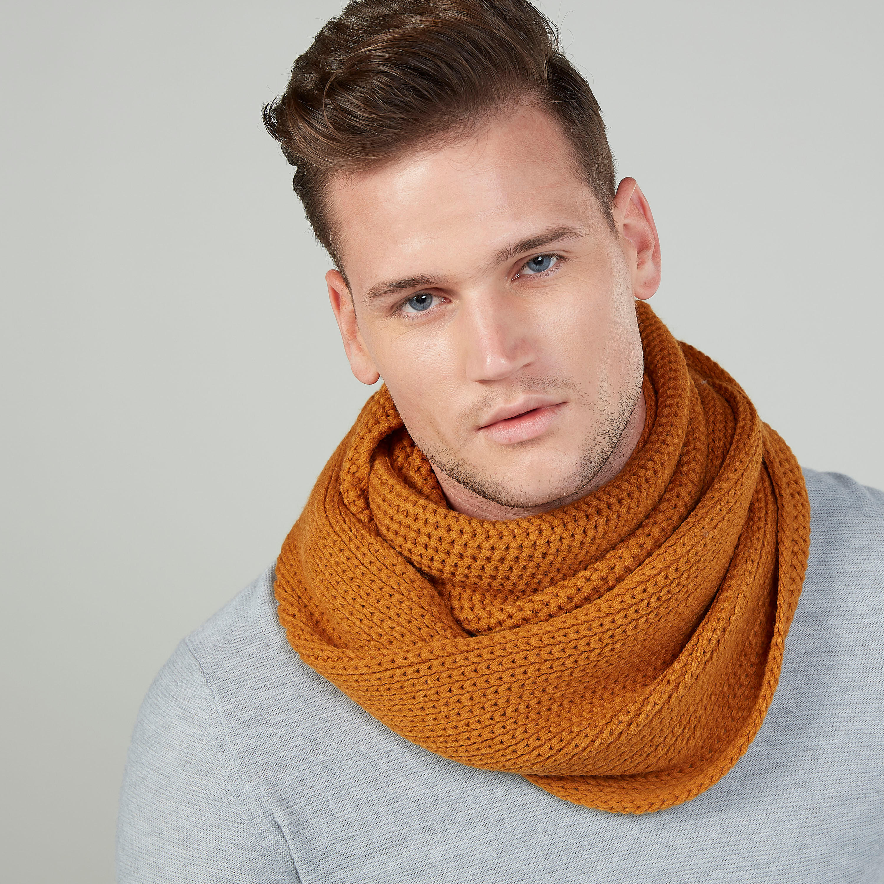 وشاح بارز الملمس-men-scarvesandgloves-image-3