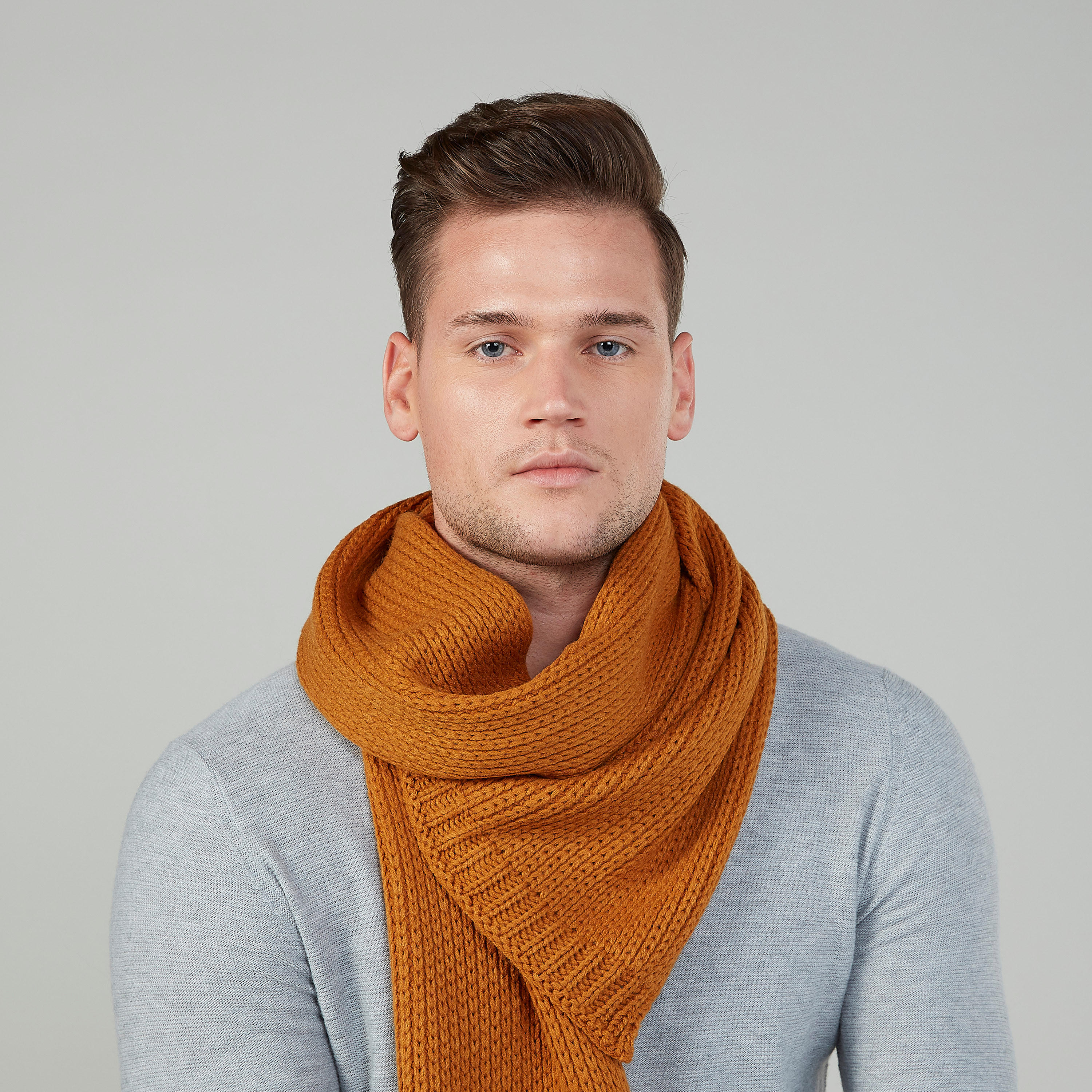 Textured Scarf-men-scarvesandgloves-image-2