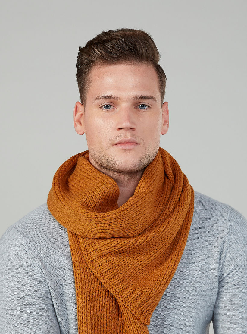 Textured Scarf-men-scarvesandgloves-image-2