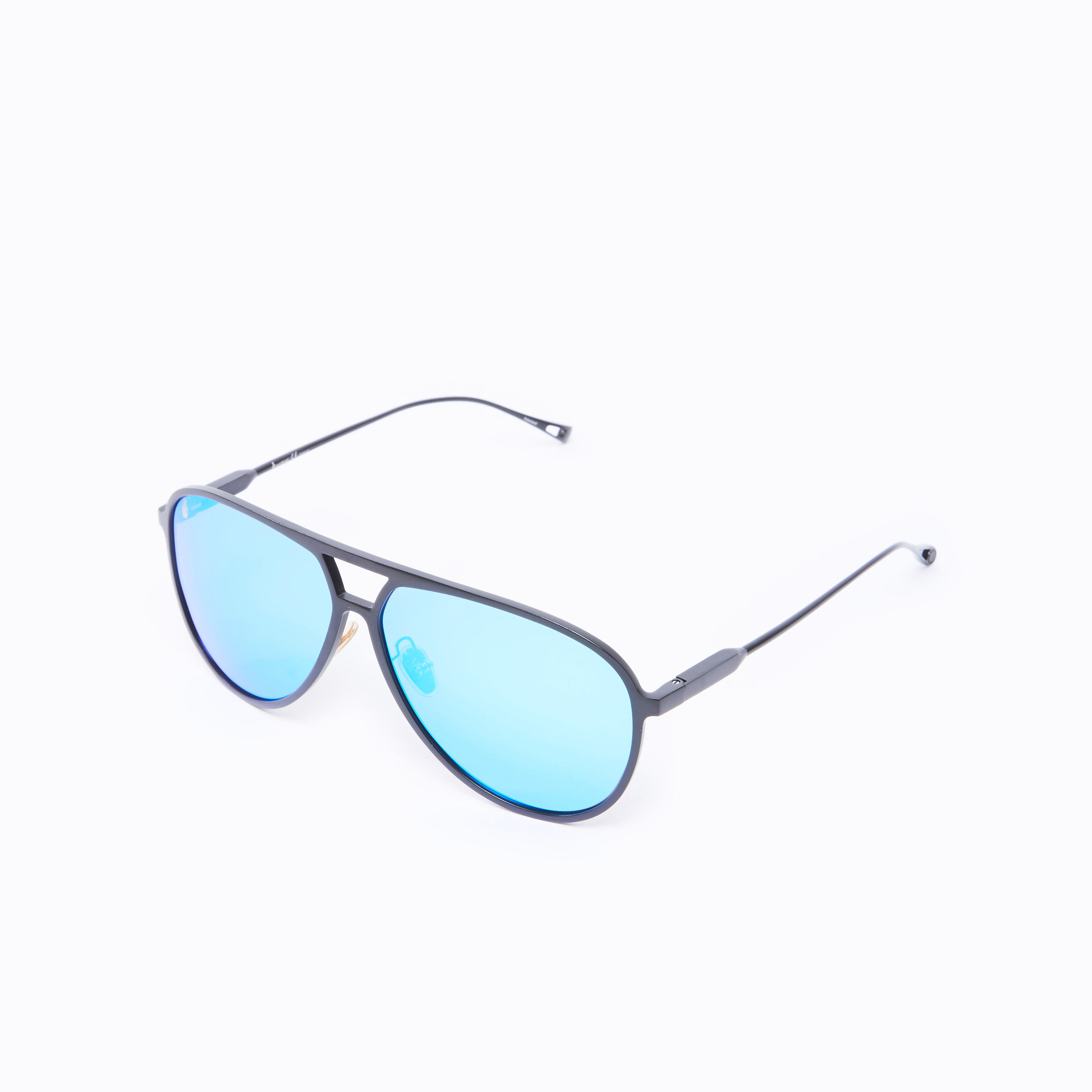 نظّارة شمسية مستديرة بإطار كامل ووسادات للأنف من أوكيالي بوناني-men-sunglasses-image-1
