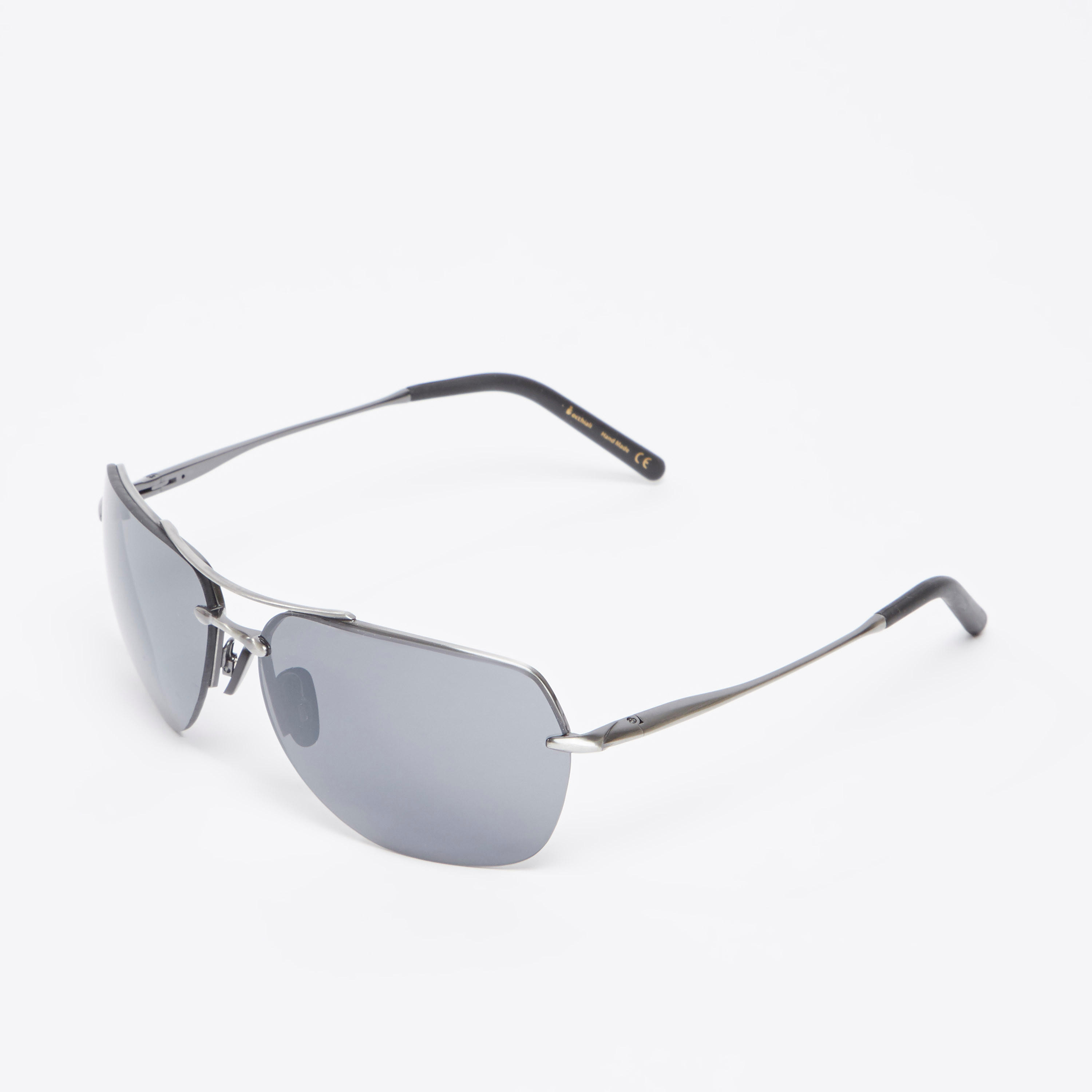 نظّارة شمسية بنصف إطار ووسادات للأنف من أوكيالي بوناني-men-sunglasses-image-1