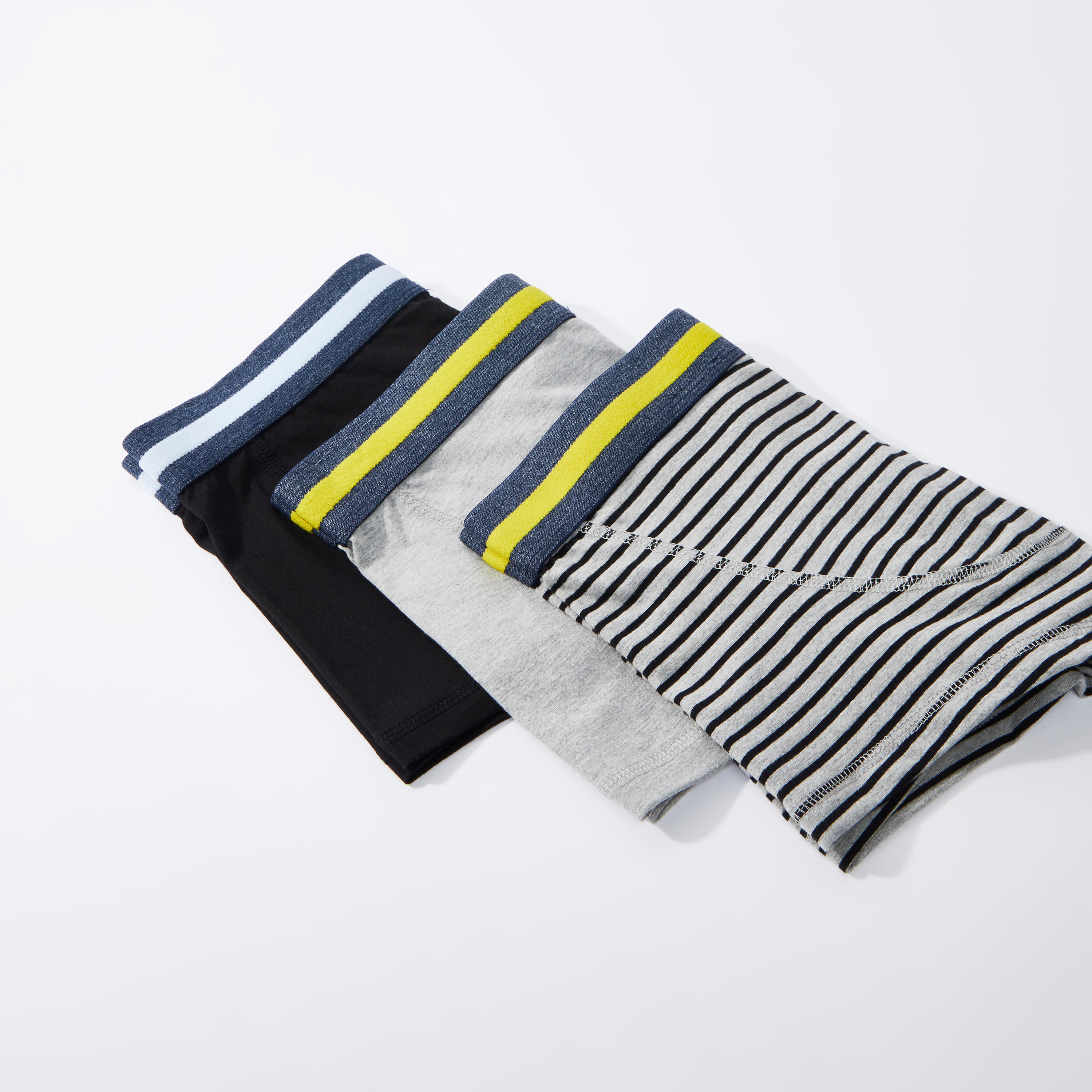 سراويل داخلية متنوعة بخصر مطّاطي عريض- طقم من 3 قطع-men-clothing-innerwear-underwear-image-1