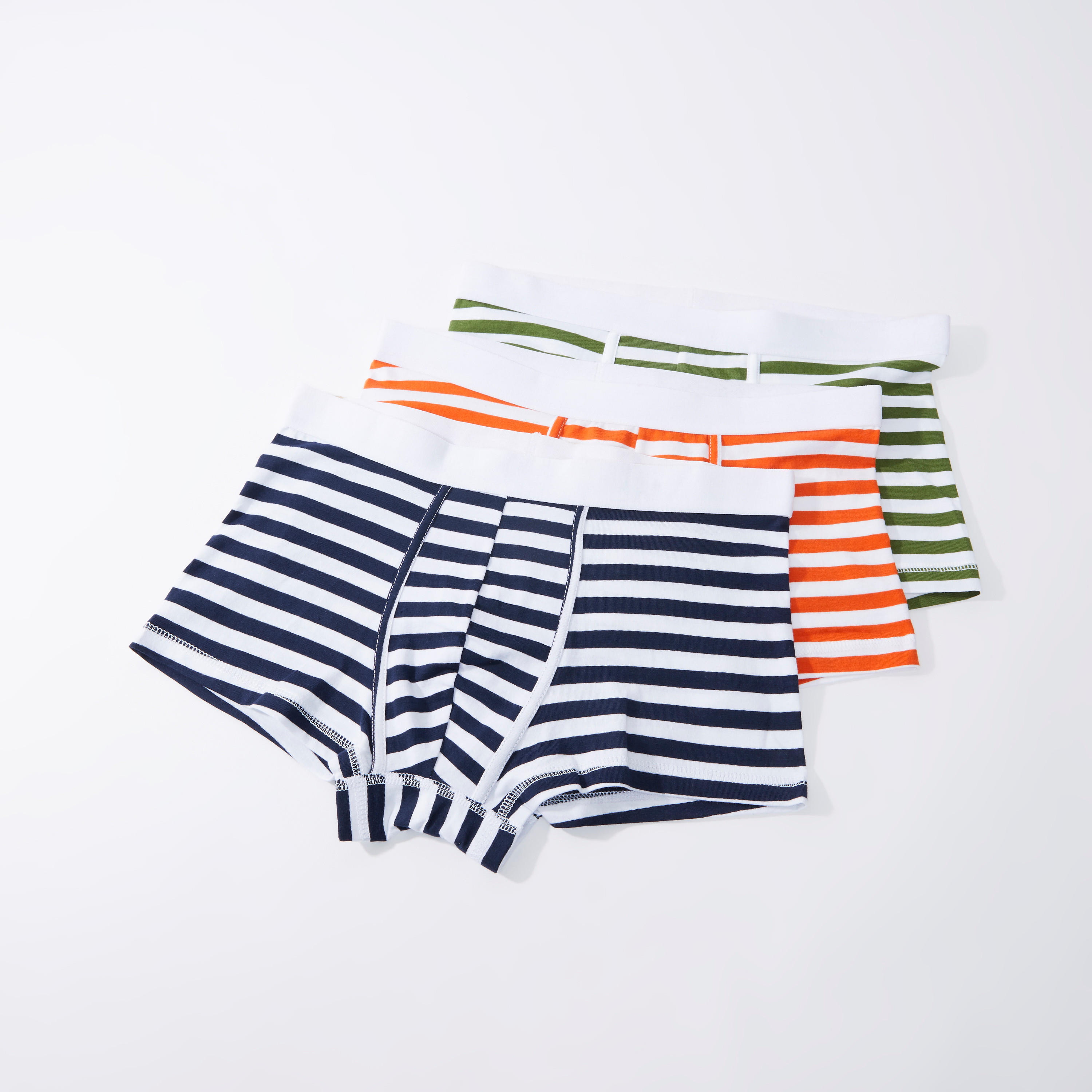 سراويل داخلية مقلّمة بخصر مطّاطي عريض - طقم من 3 قطع-men-clothing-innerwear-underwear-image-1