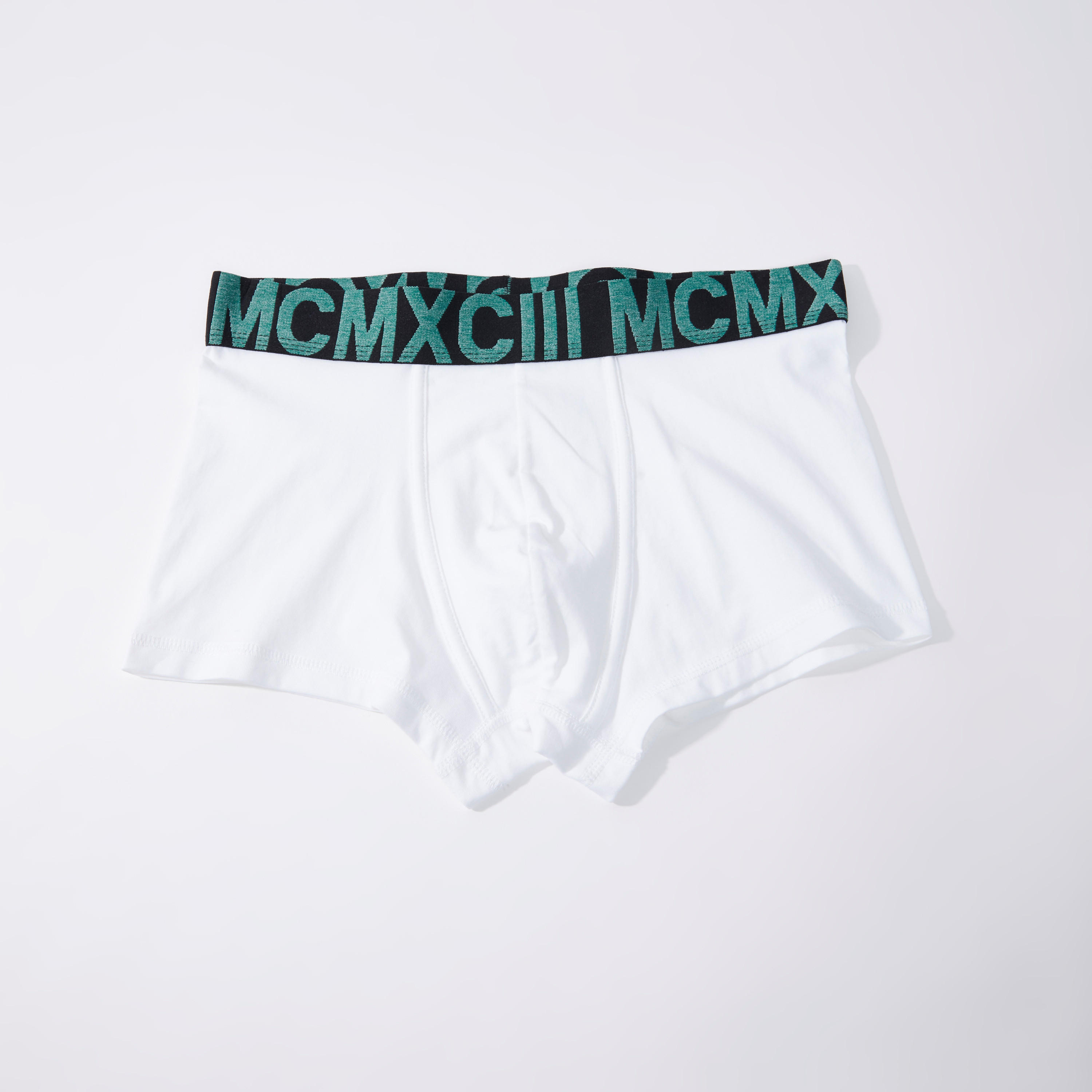 Set of 3 - Plain Trunks with Printed Wide Elasticised Waistband-men-clothing-innerwear-underwear-image-2