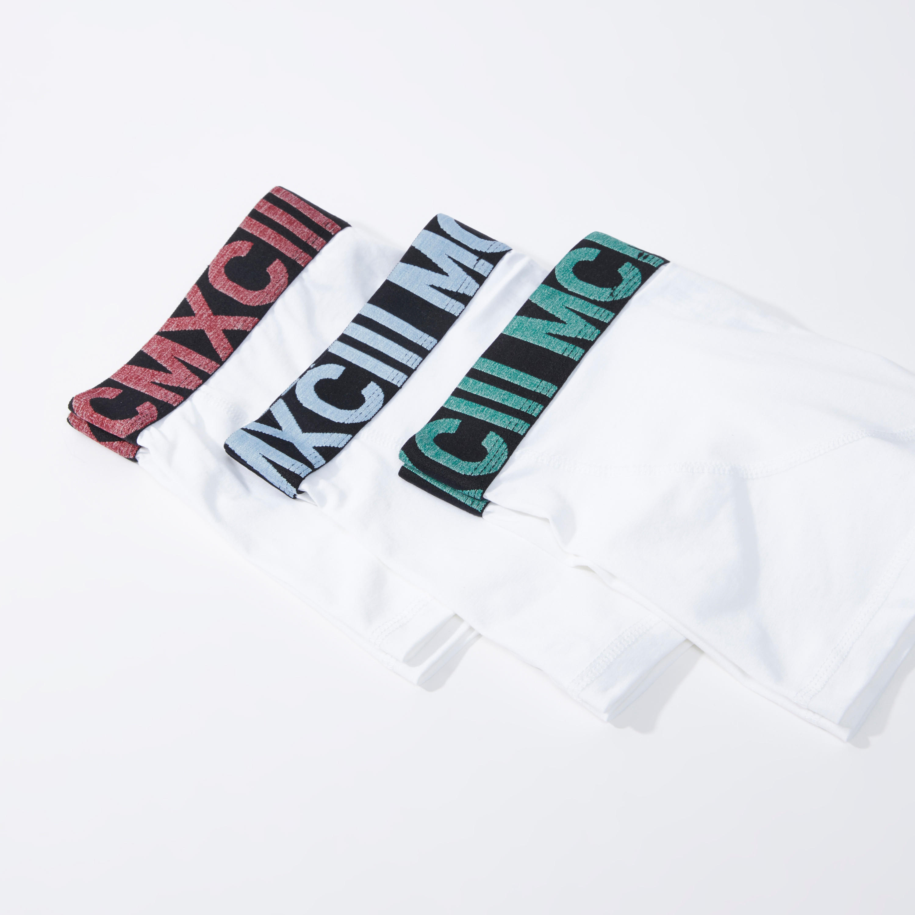 Set of 3 - Plain Trunks with Printed Wide Elasticised Waistband-men-clothing-innerwear-underwear-image-3