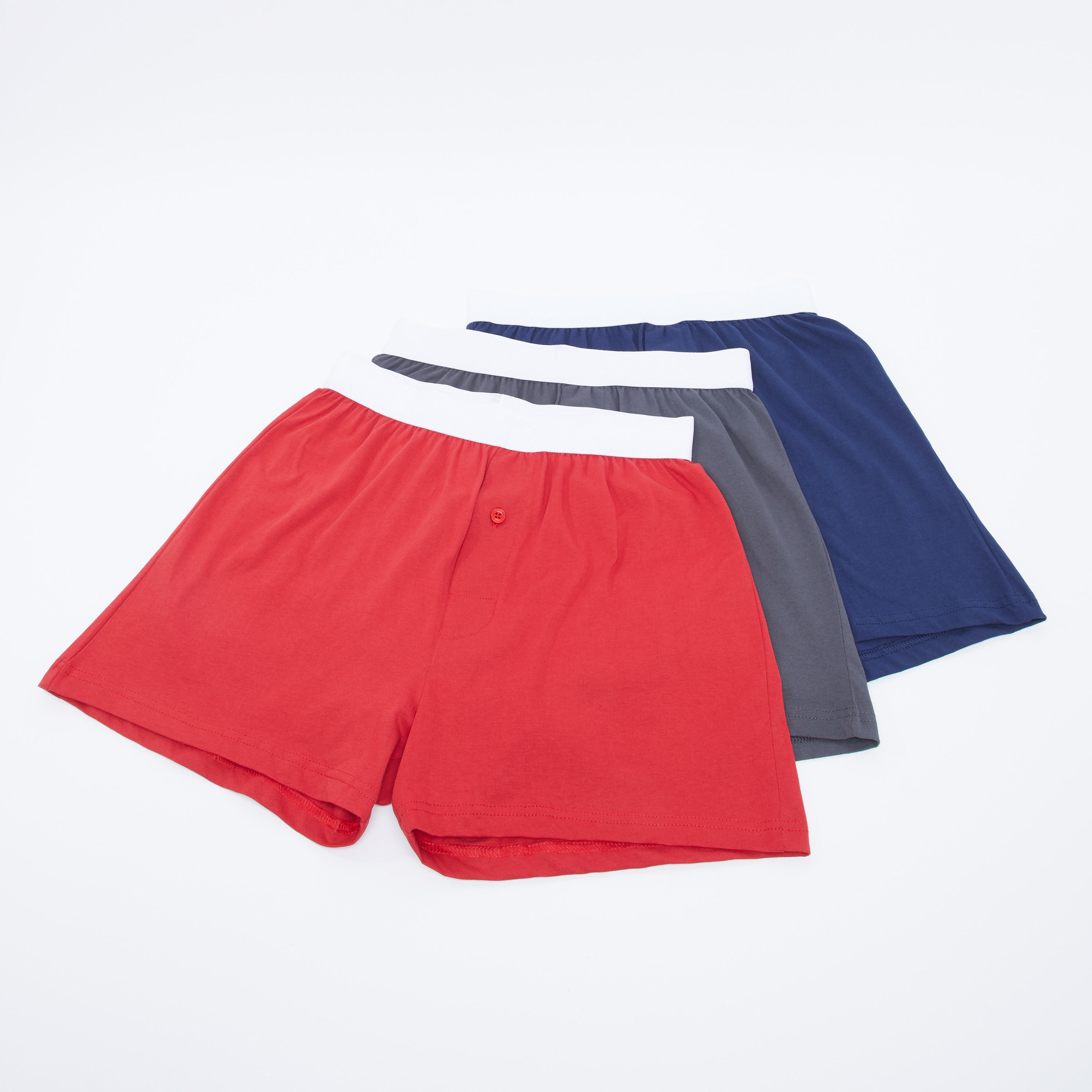سراويل داخلية متنوعة بخصر مطّاطي عريض- طقم من 3 قطع-men-clothing-innerwear-underwear-image-1