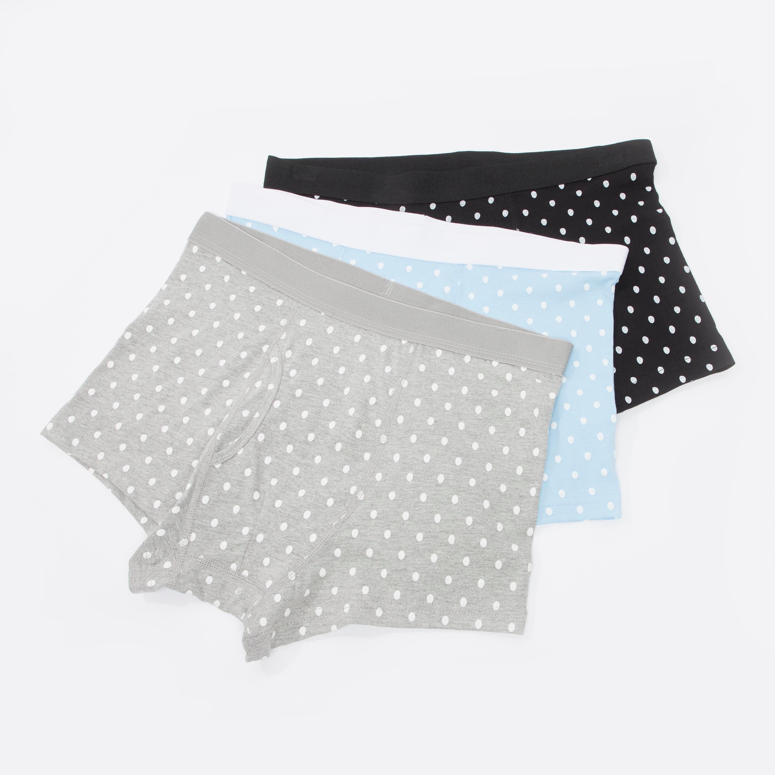 شورتات ترانك بطبعات مع خصر مطّاطي واسع- طقم من 3 قطع-men-clothing-innerwear-underwear-image-1