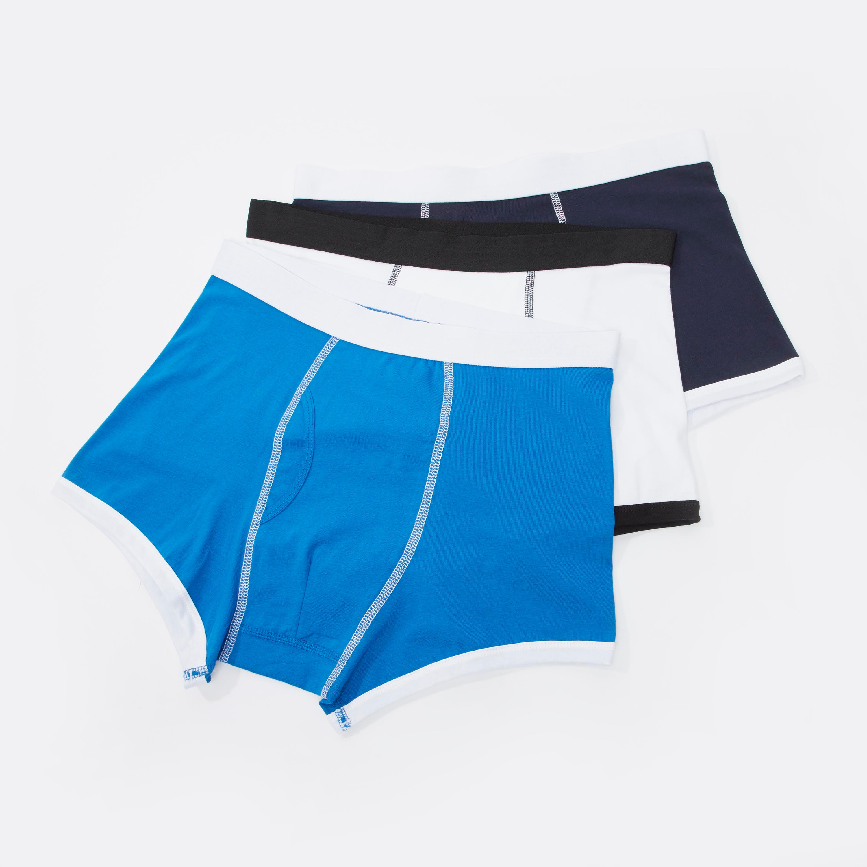 سراويل داخلية متنوعة بخصر مطّاطي - طقم من 3 قطع-men-clothing-innerwear-underwear-image-1