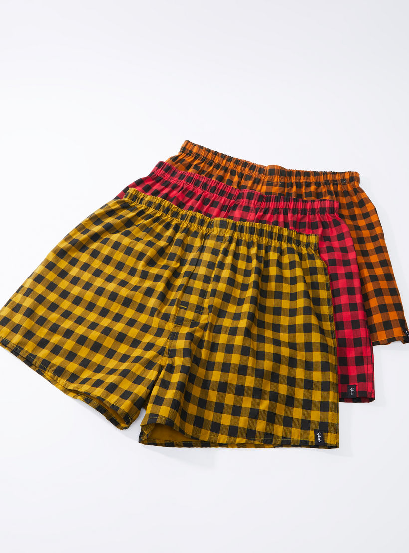 Set of 3 - Chequered Boxers with Elasticised Waistband-men-clothing-innerwear-underwear-image-1