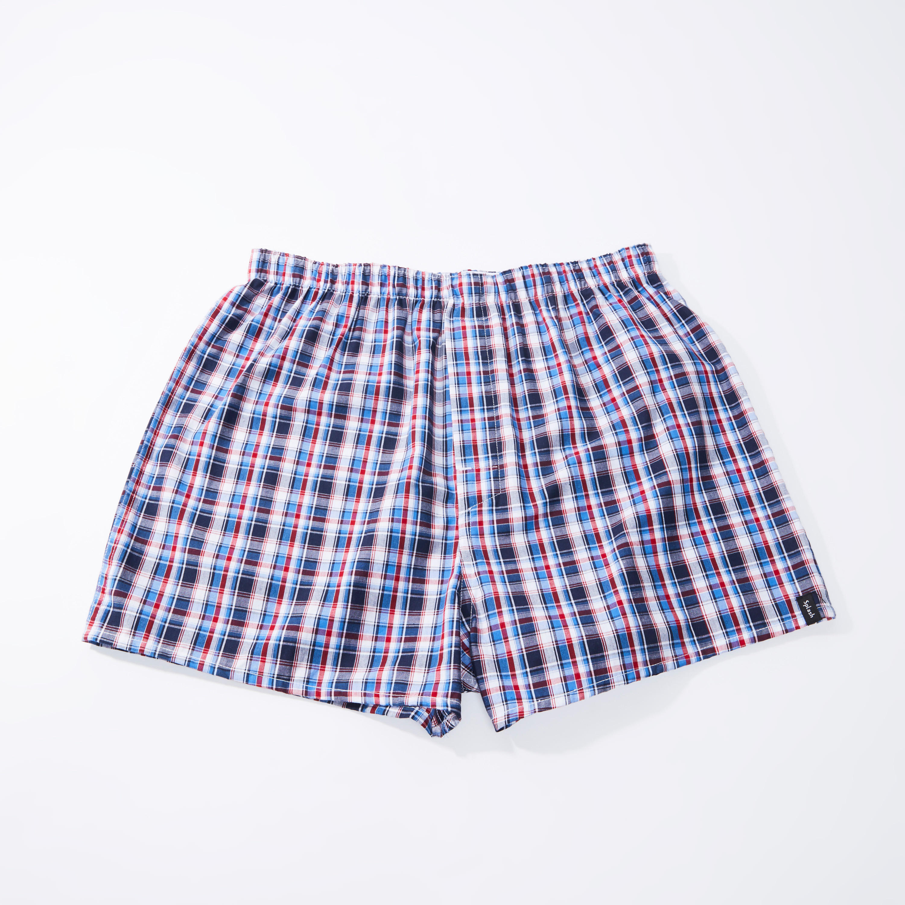 سراويل بوكسر متنوعة بخصر مطّاطي عريض - طقم من 3 قطع-men-clothing-innerwear-underwear-image-2