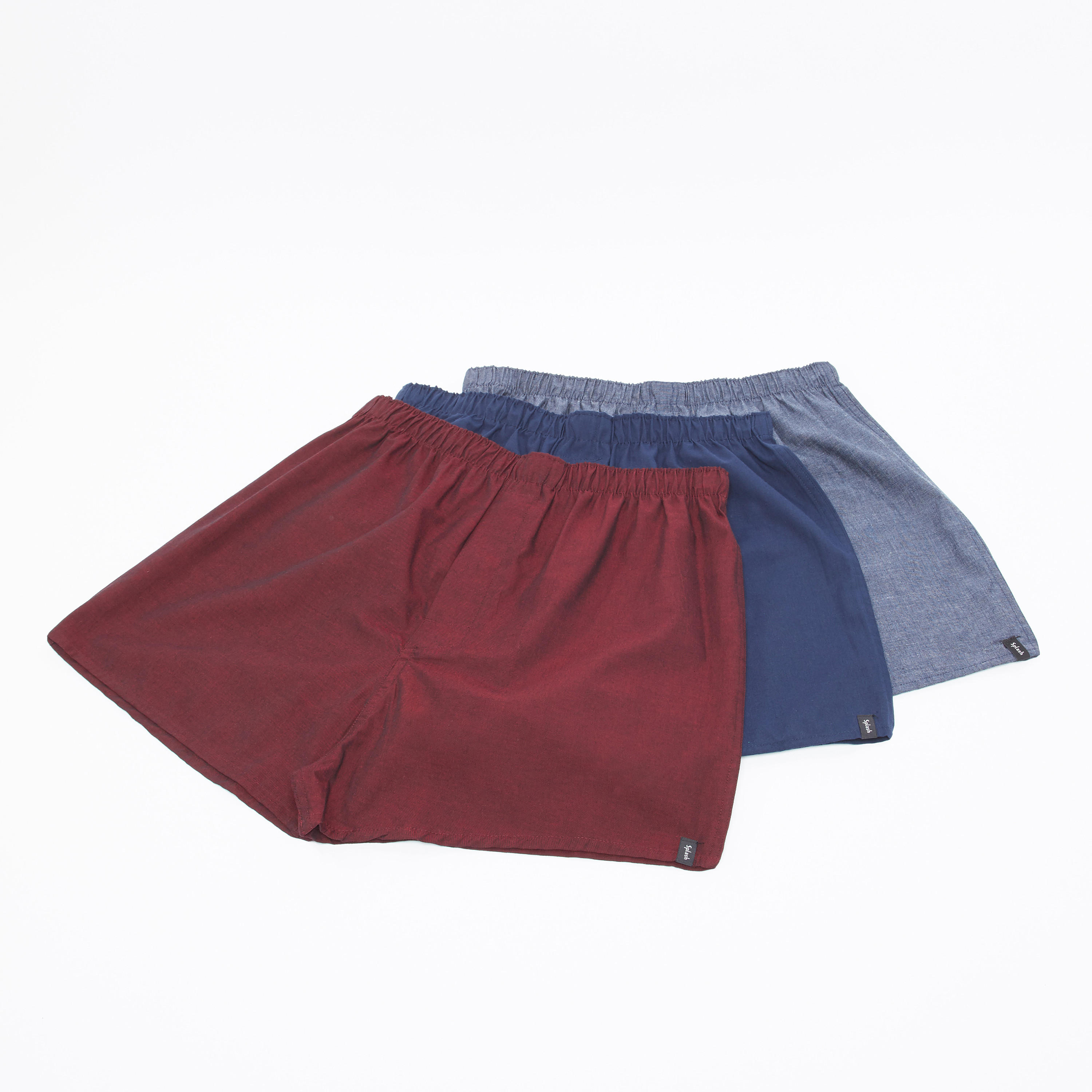 سراويل بوكسر بخصر مطّاطي - طقم من 3 قطع-men-clothing-innerwear-underwear-image-1