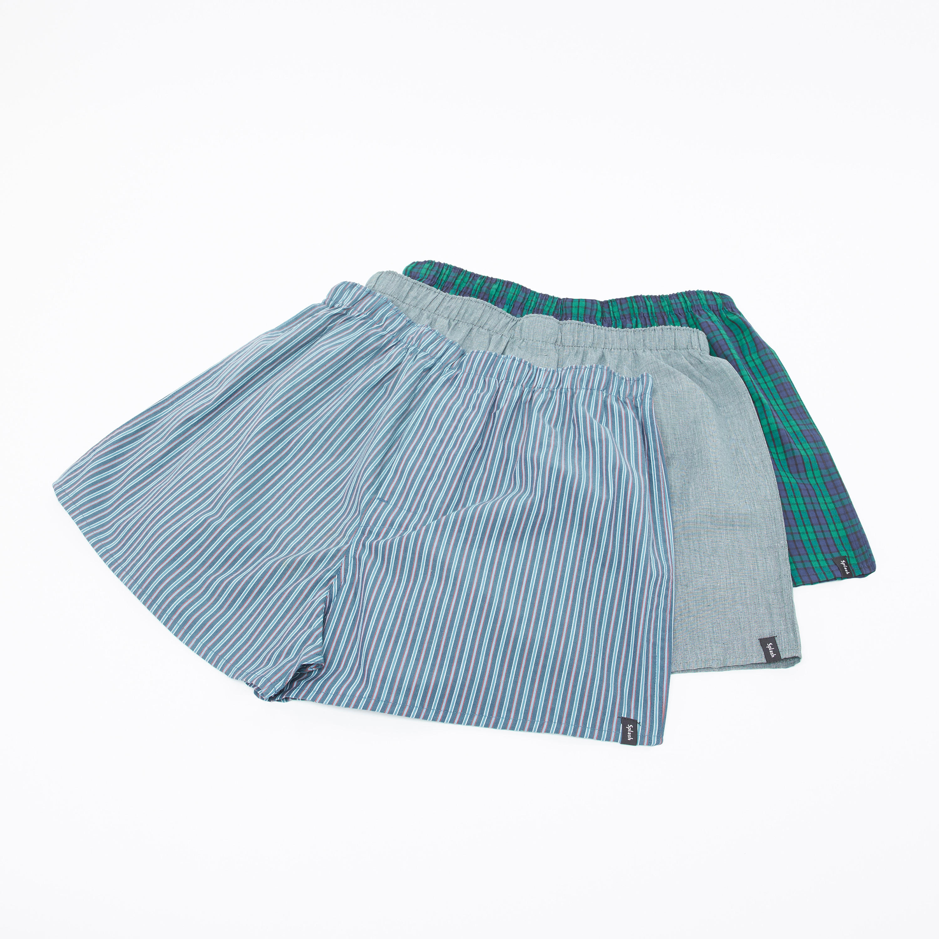 سراويل بوكسر بخصر مطّاطي - طقم من 3 قطع-men-clothing-innerwear-underwear-image-1