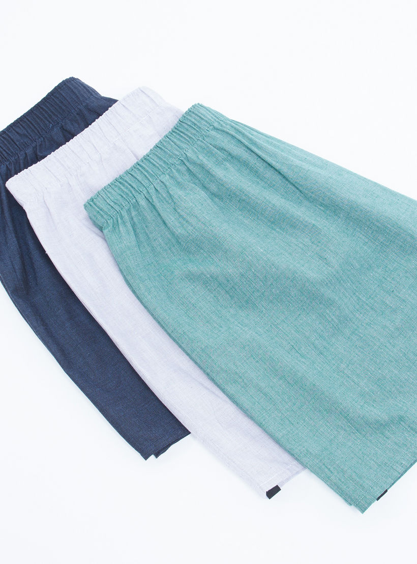 سراويل بوكسر بخصر مطّاطي - طقم من 3 قطع-men-clothing-innerwear-underwear-image-3