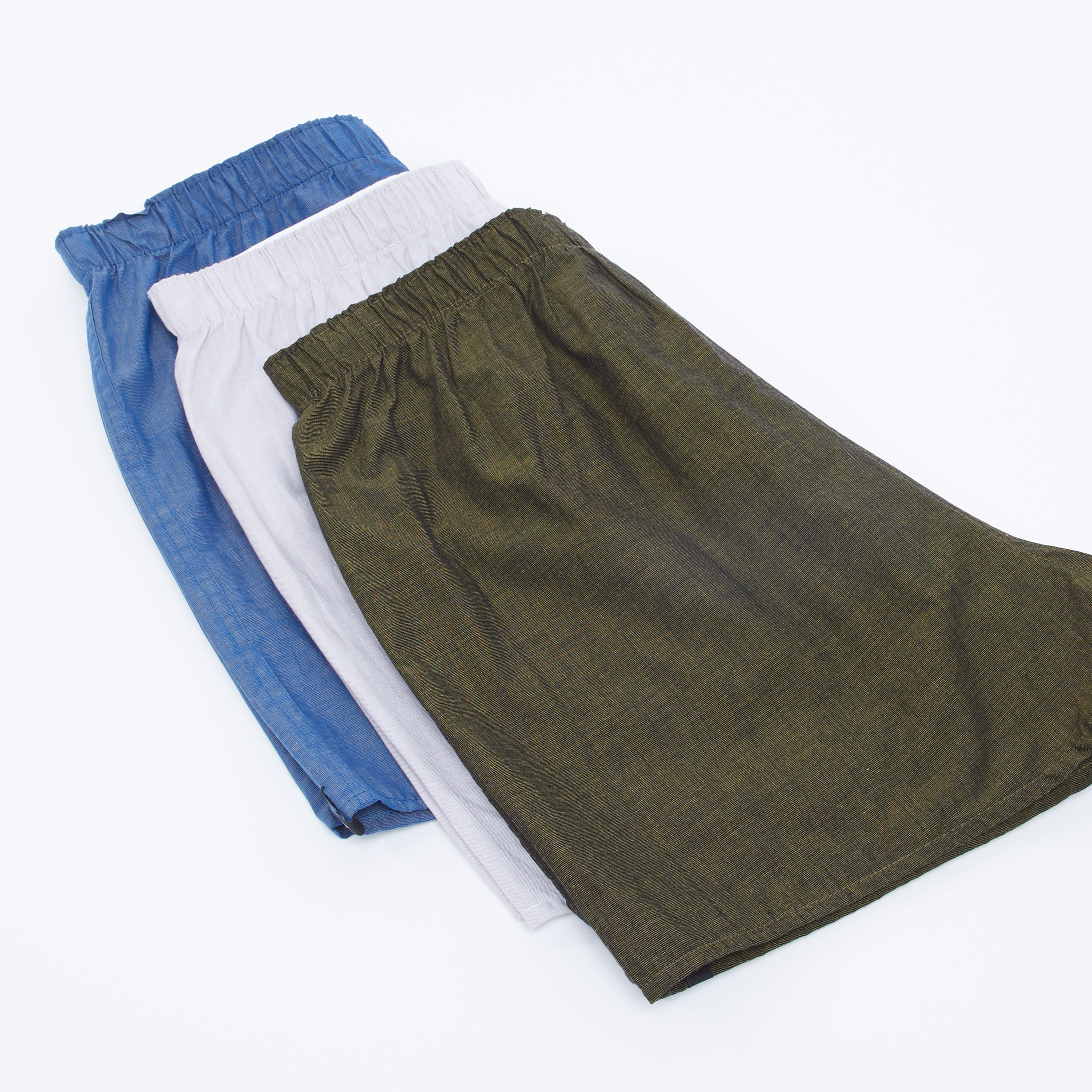 سراويل بوكسر متنوعة بخصر مطّاطي- طقم من 3 قطع-men-clothing-innerwear-underwear-image-3
