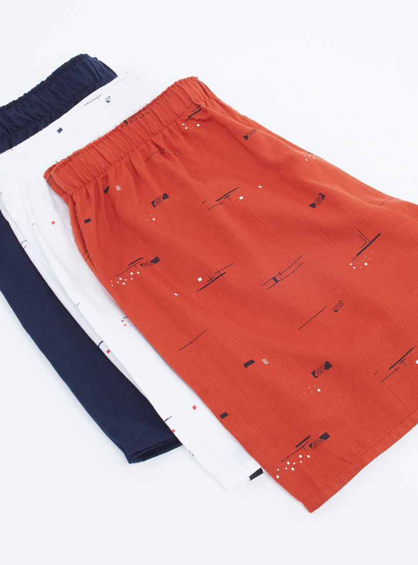 سراويل بوكسر متنوعة بخصر مطّاطي- طقم من 3 قطع-men-clothing-innerwear-underwear-image-3