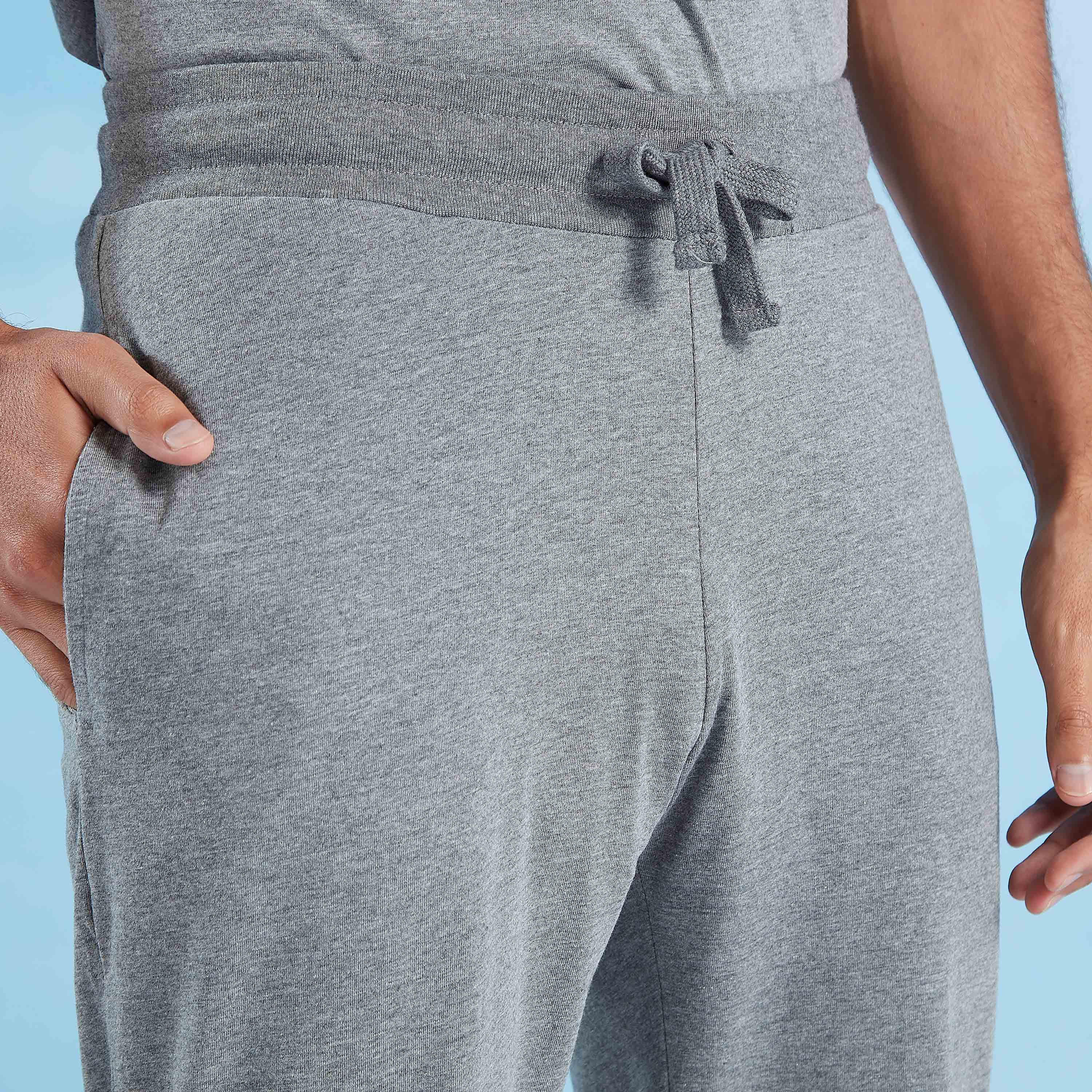 Plain Raglan Sleeves T-shirt and Full Length Pyjama Set-men-clothing-nightwear-sets-image-5