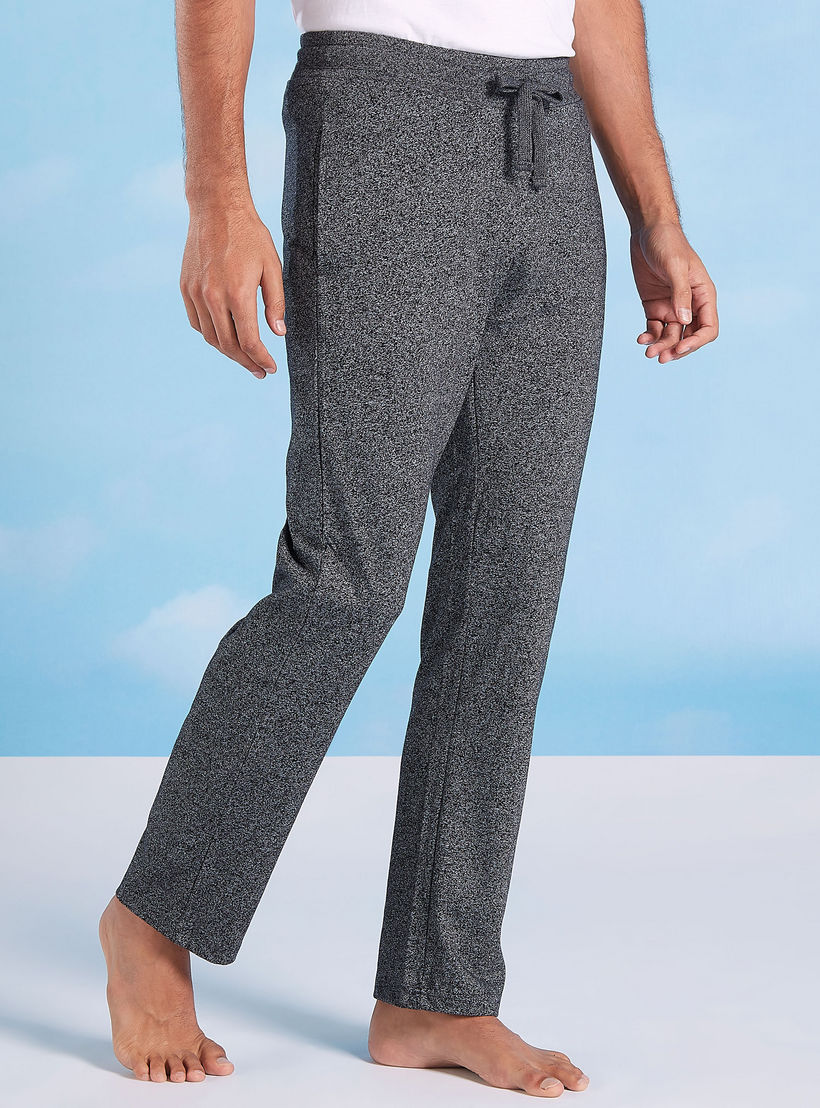 Plain Round Neck T-shirt and Full Length Pyjama Set-men-clothing-nightwear-sets-image-3