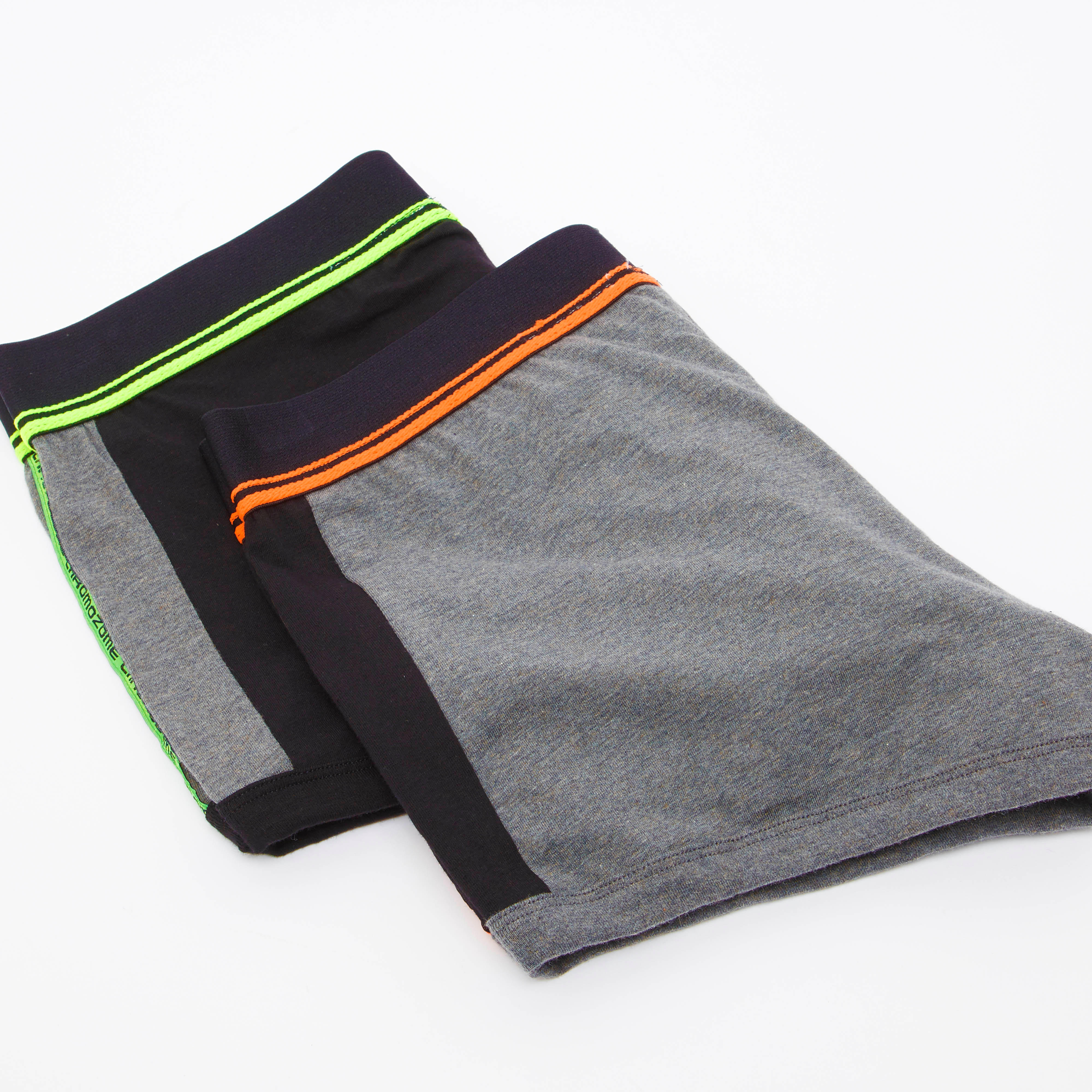 سراويل داخلية سادة بخصر مطّاطي عريض بطبعات - طقم من قطعتين-men-clothing-innerwear-underwear-image-3