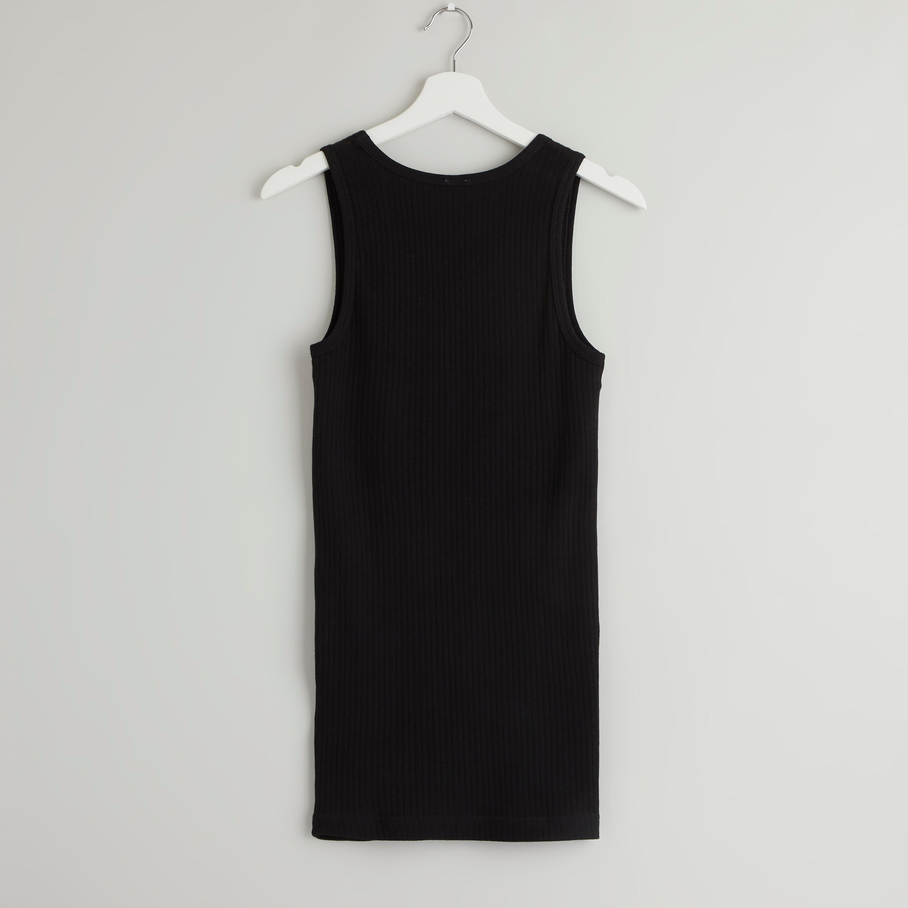 Solid Sleeveless Vest with Scoop Neck-men-clothing-tshirtsandpolos-vests-image-3